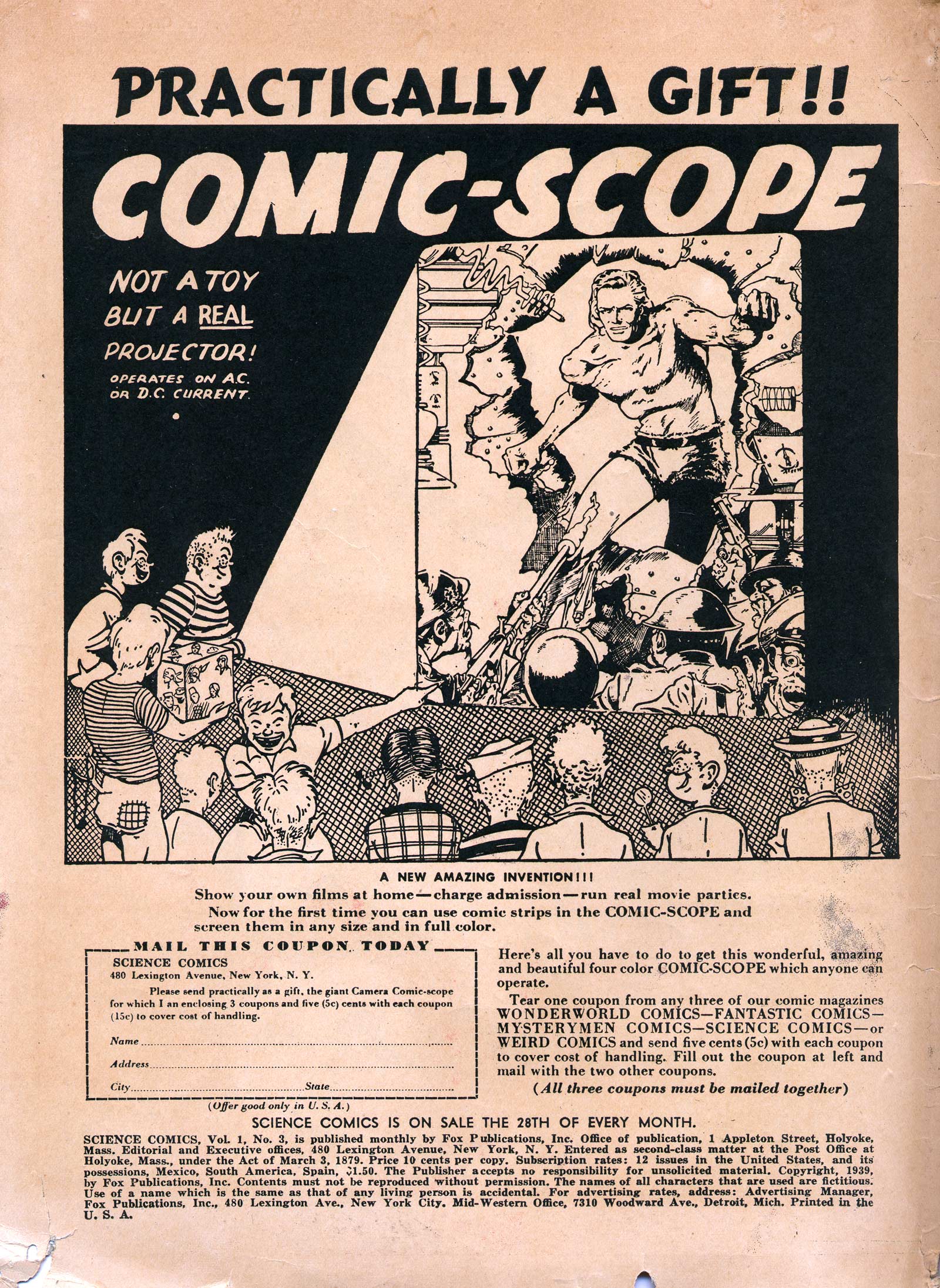 Read online Science Comics comic -  Issue #3 - 2