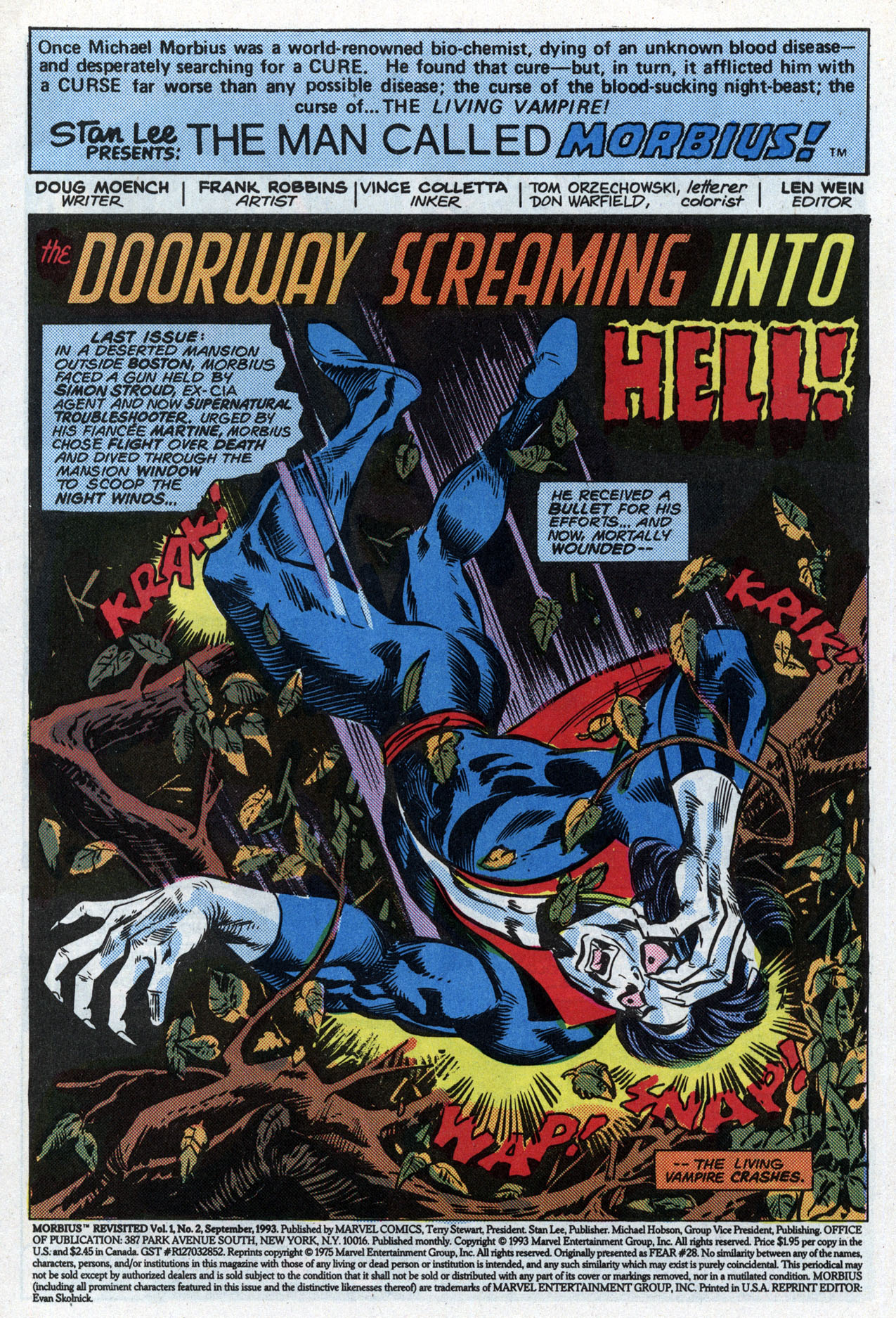 Read online Morbius Revisited comic -  Issue #2 - 3