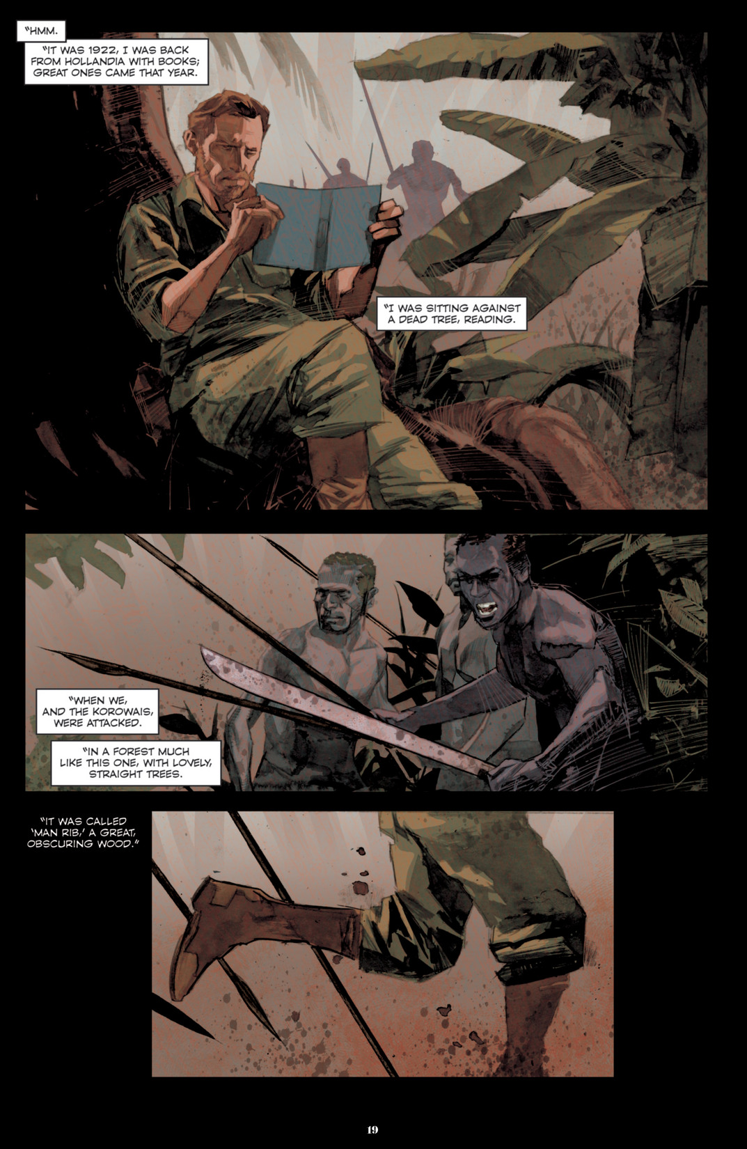 Read online Fever Ridge: A Tale of MacArthur's Jungle War comic -  Issue #4 - 20