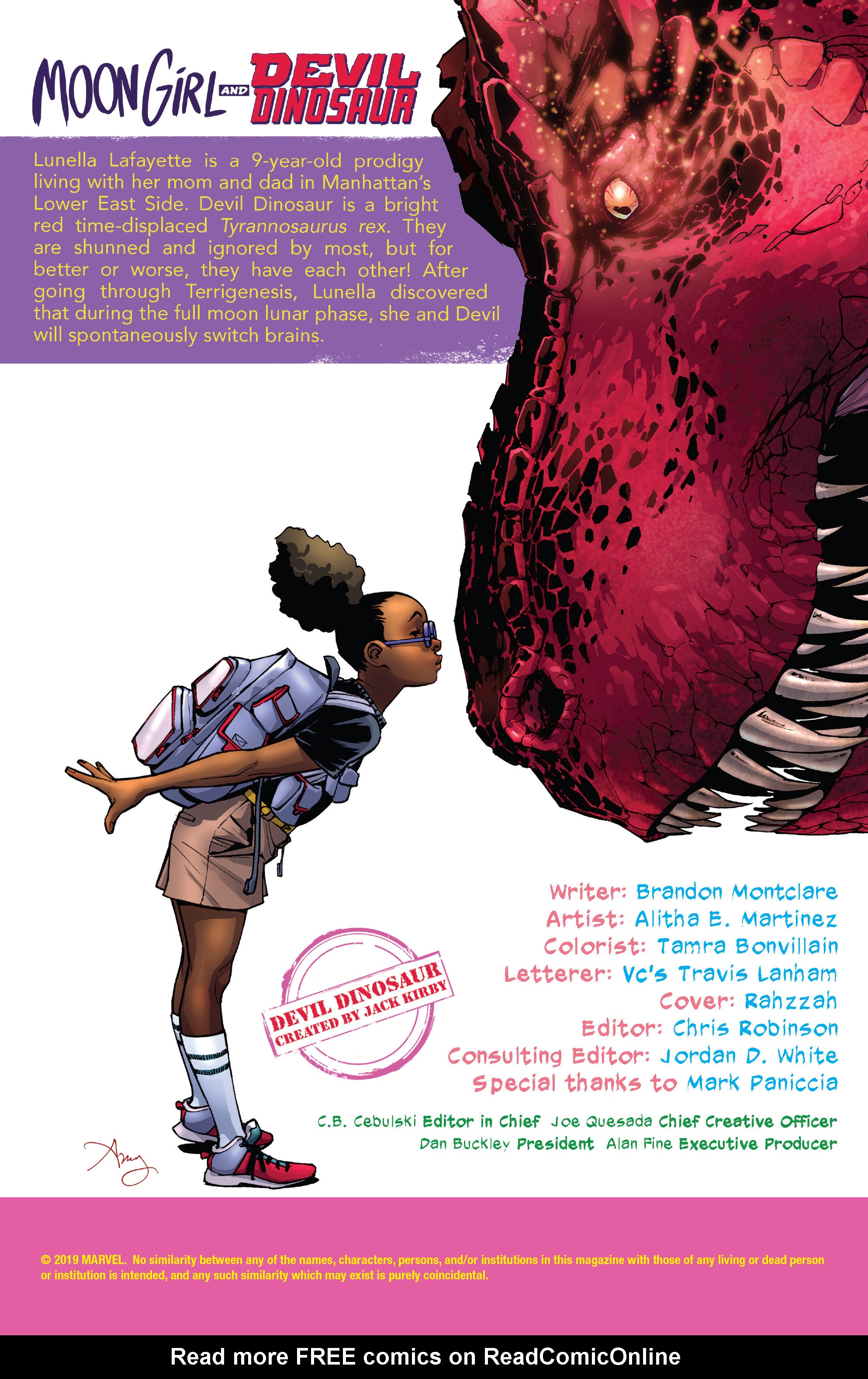 Read online Moon Girl And Devil Dinosaur comic -  Issue #46 - 2