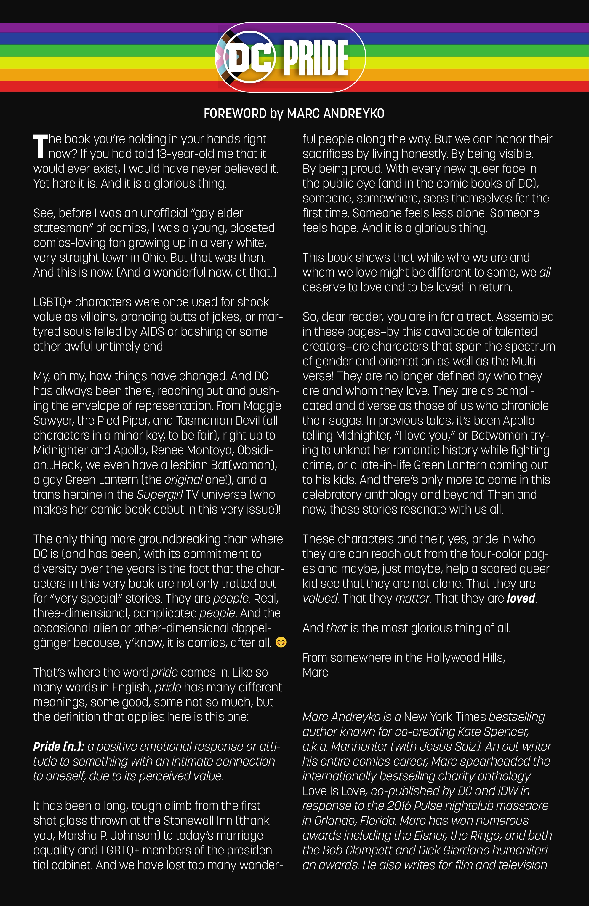 Read online DC Pride (2021) comic -  Issue # TPB - 4