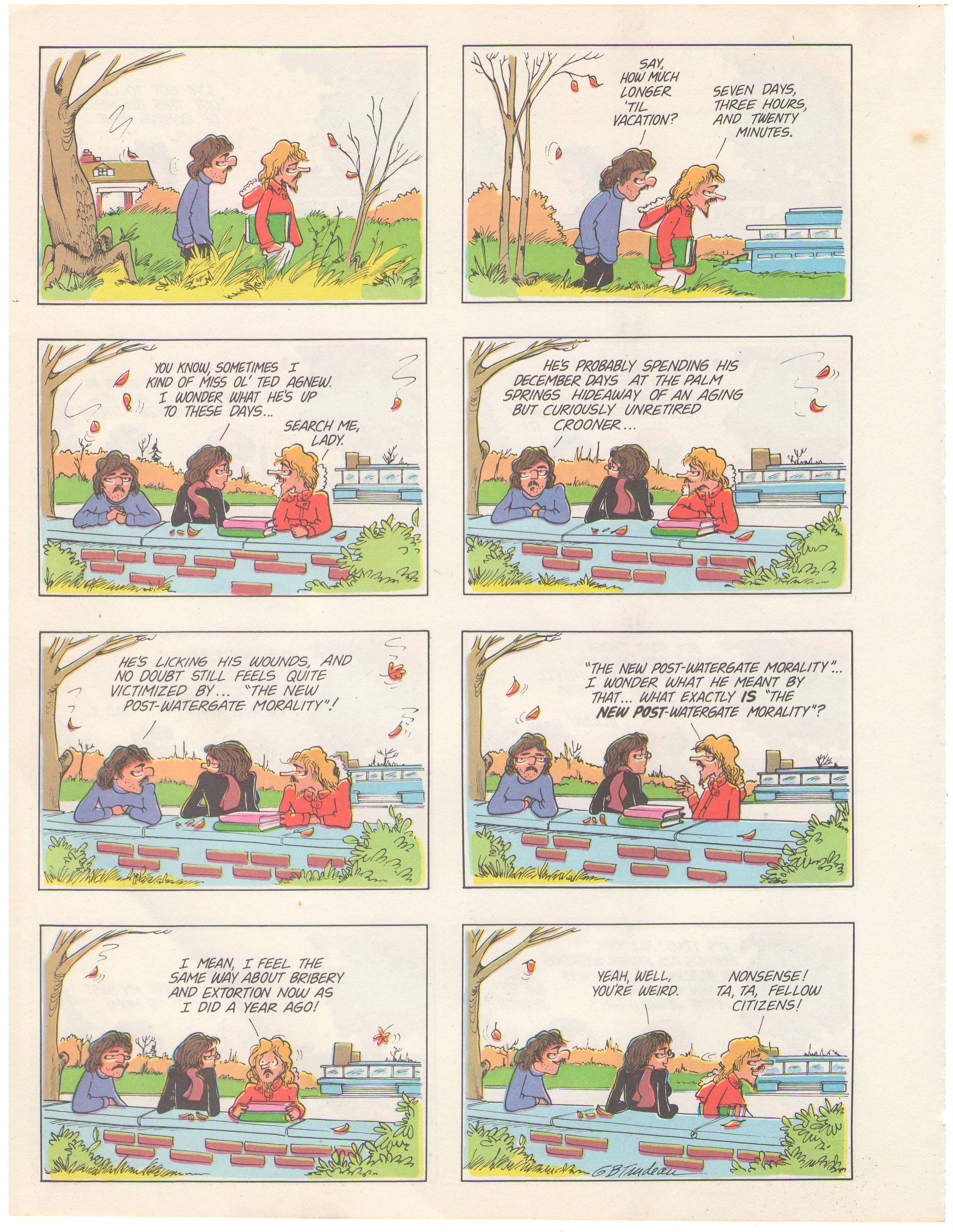 Read online The Doonesbury Chronicles comic -  Issue # TPB (Part 2) - 19