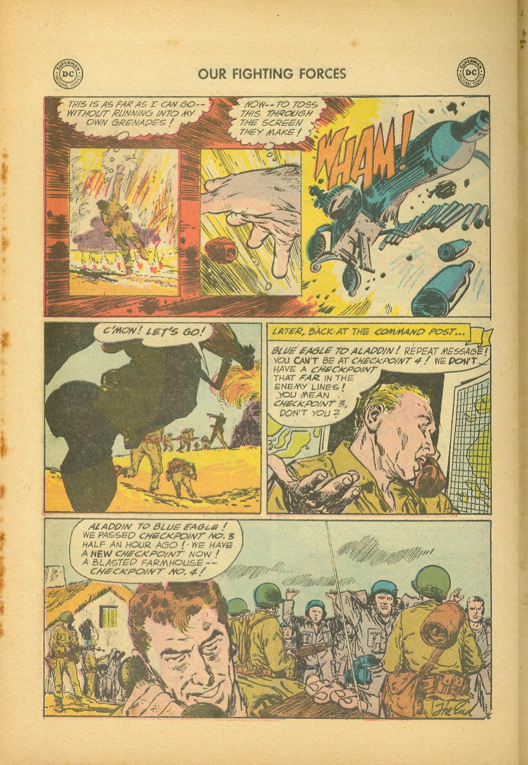 Read online Our Fighting Forces comic -  Issue #32 - 32