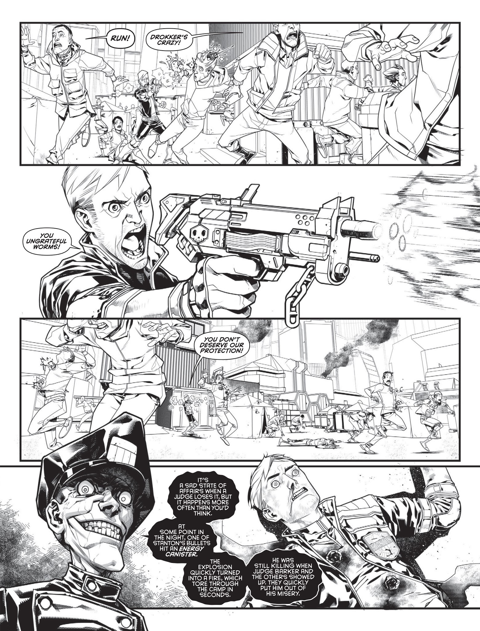 Read online Judge Dredd Megazine (Vol. 5) comic -  Issue #391 - 23