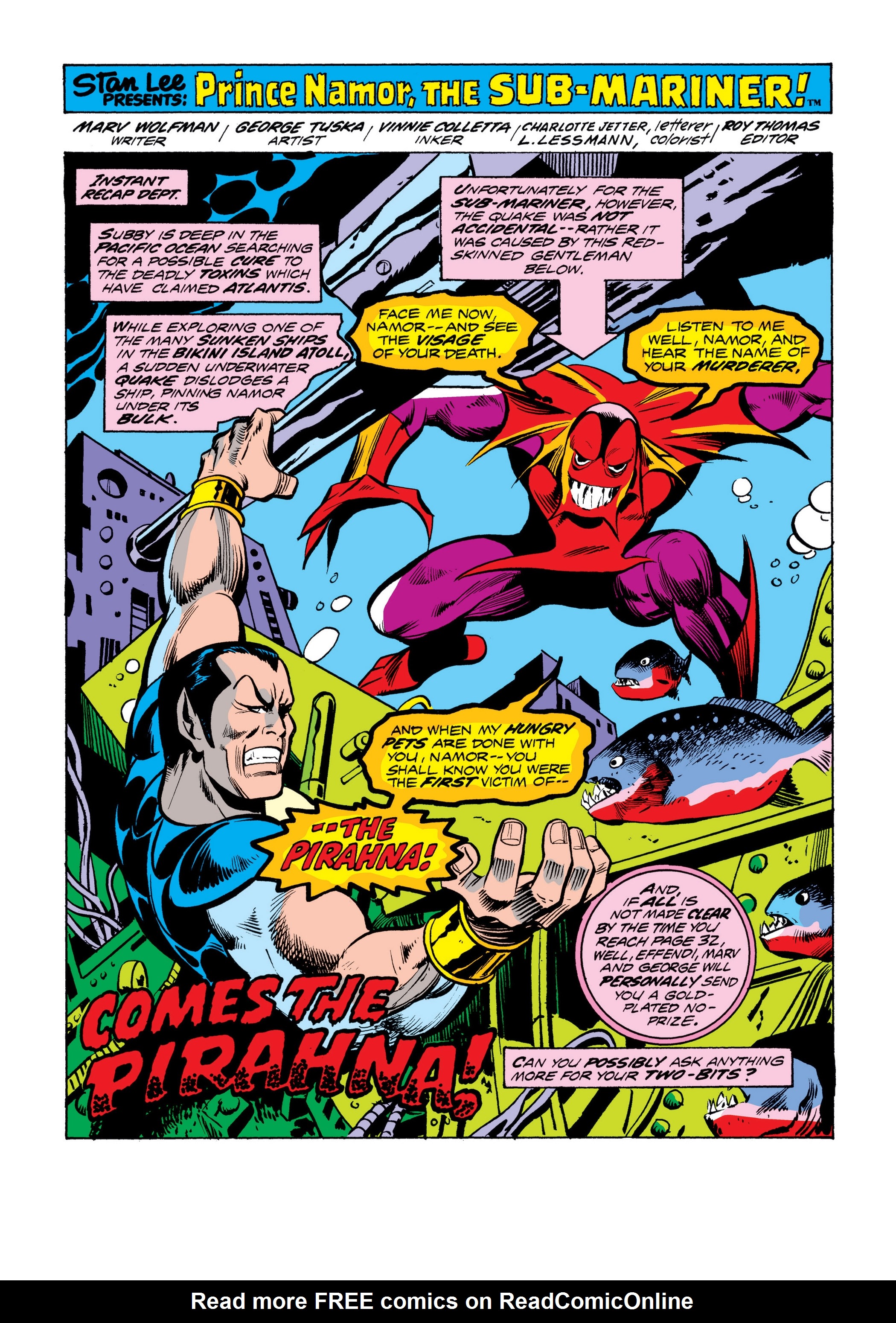 Read online Marvel Masterworks: The Sub-Mariner comic -  Issue # TPB 8 (Part 3) - 13