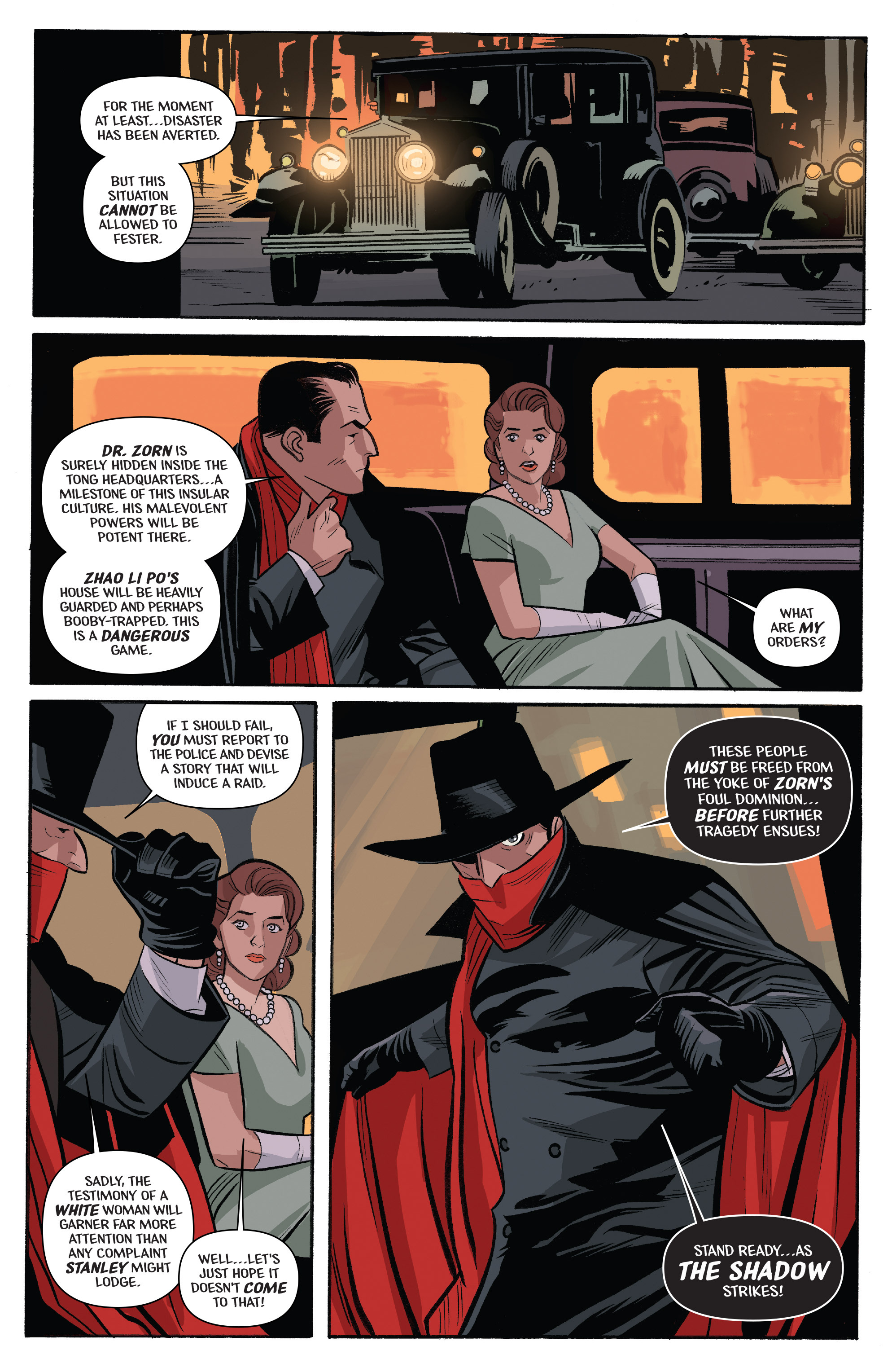 Read online The Shadow: Year One comic -  Issue #9 - 15