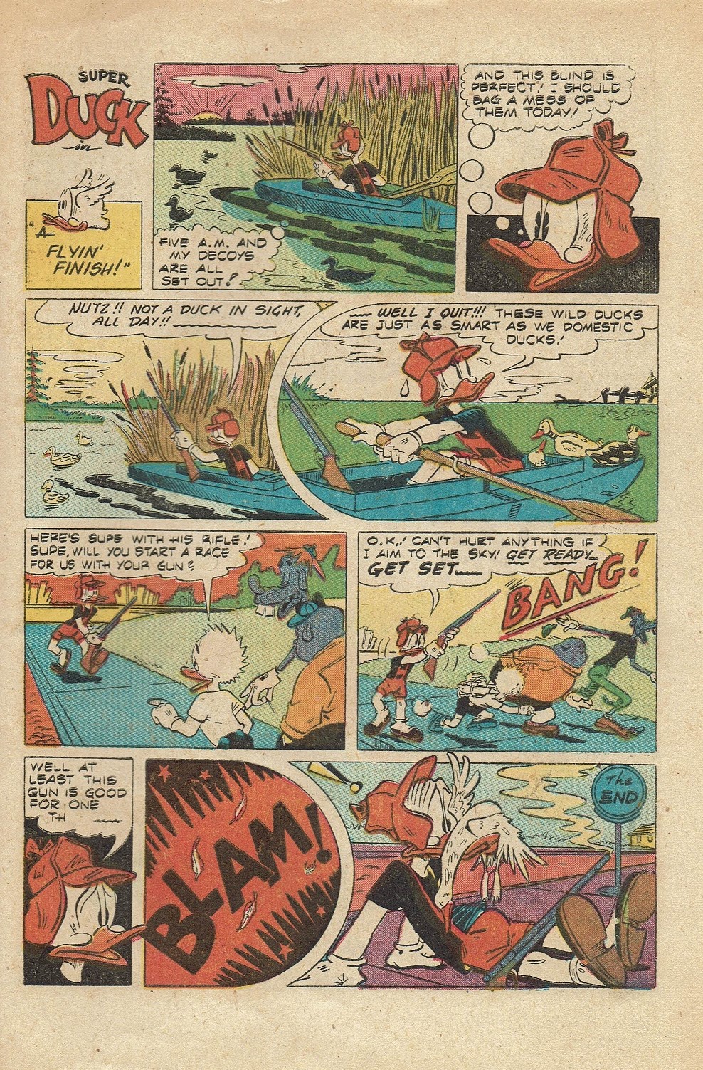 Read online Super Duck Comics comic -  Issue #65 - 29