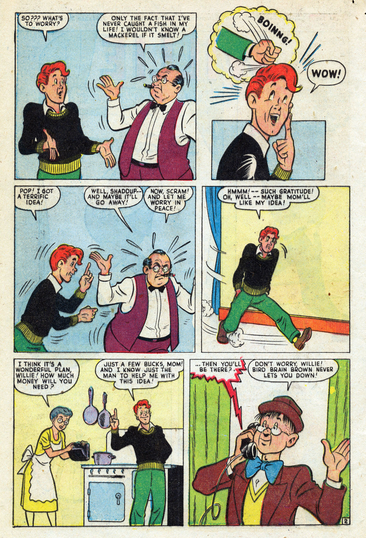 Read online Willie Comics (1946) comic -  Issue #19 - 4