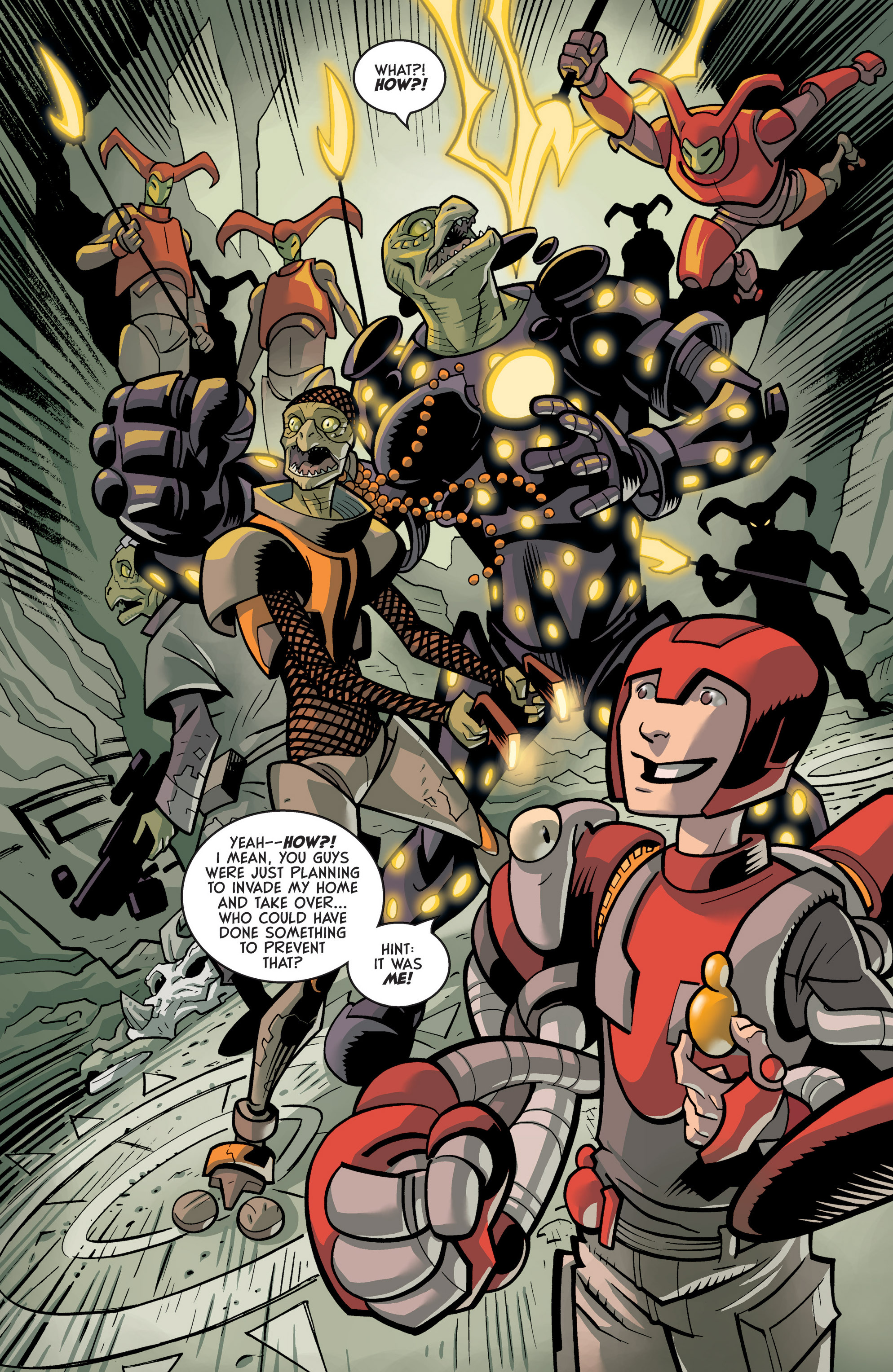 Read online Super Dinosaur (2011) comic -  Issue #14 - 22