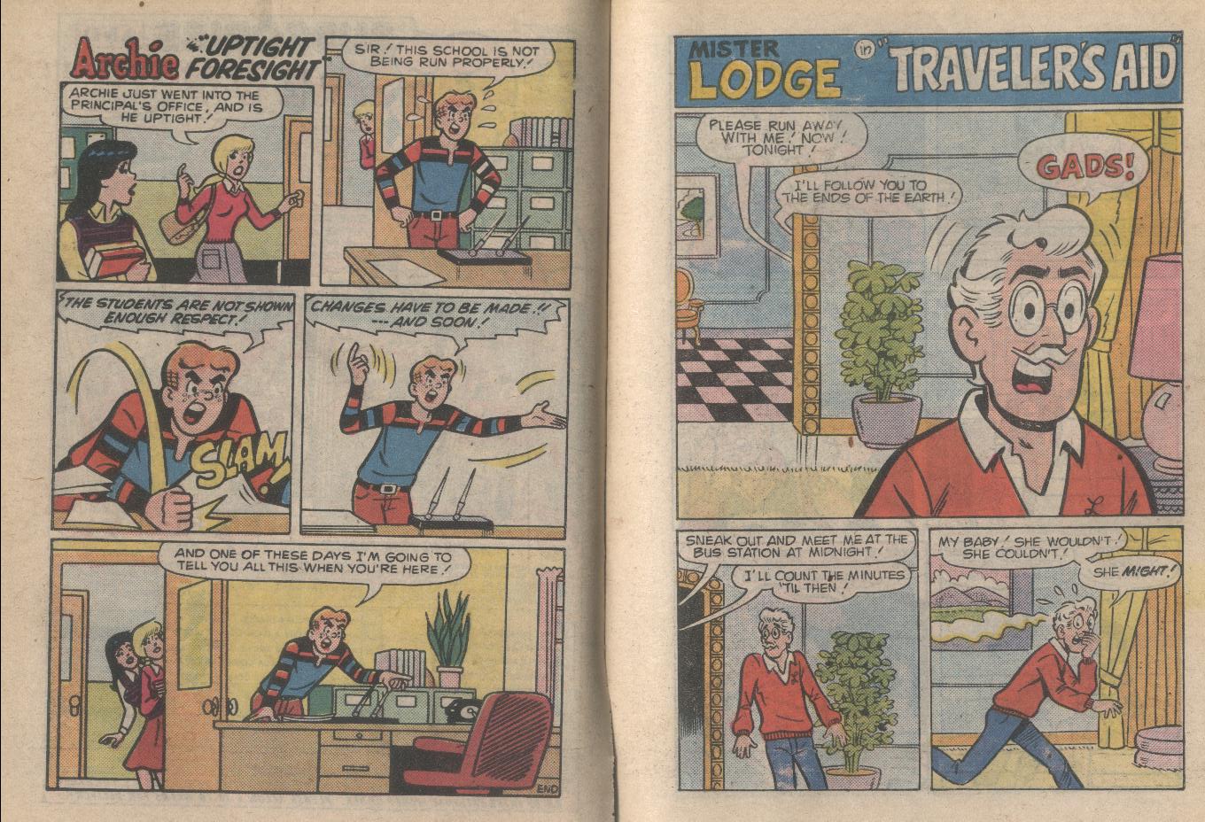 Read online Archie...Archie Andrews, Where Are You? Digest Magazine comic -  Issue #55 - 50