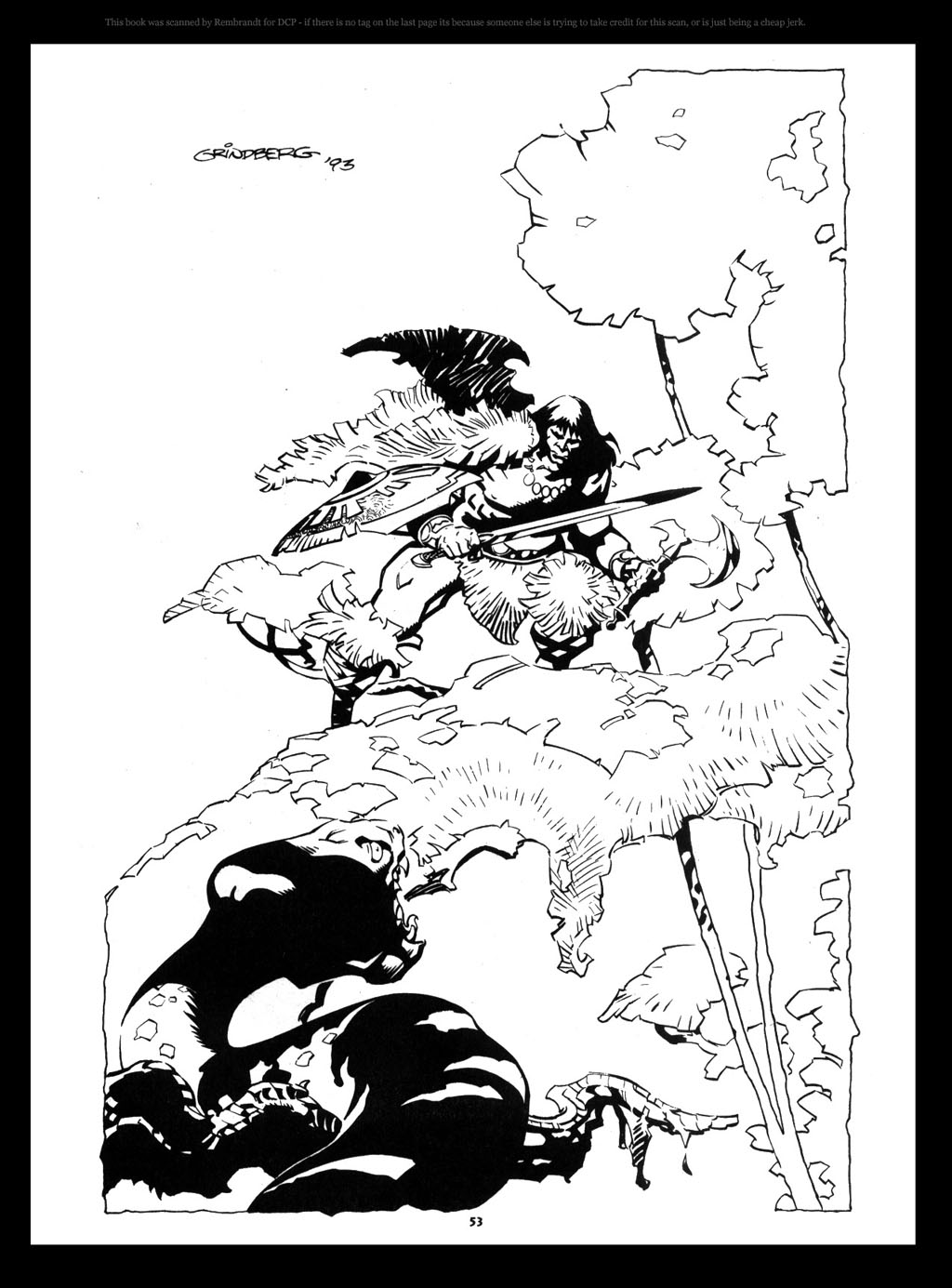 Read online The Savage Sword Of Conan comic -  Issue #212 - 54