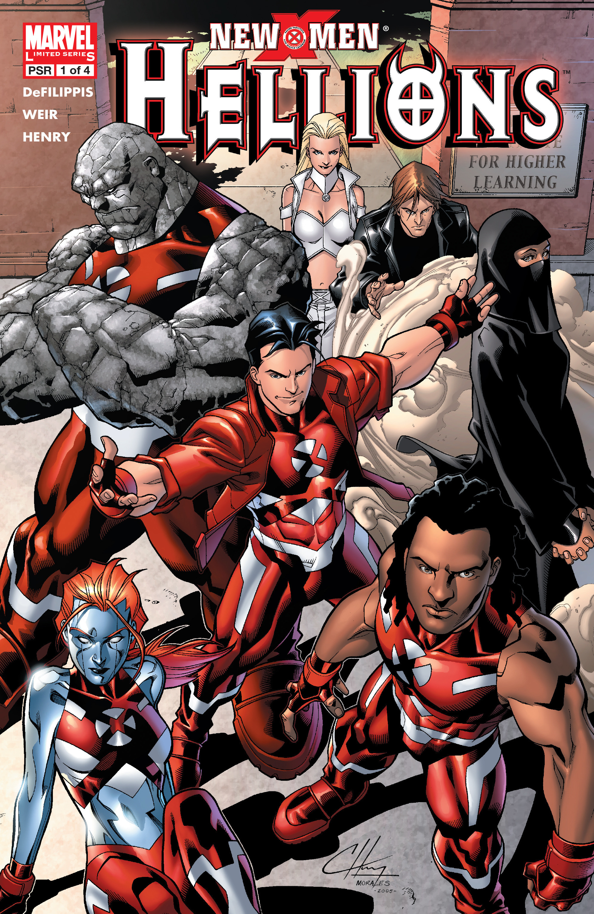 Read online New X-Men: Hellions comic -  Issue #1 - 1