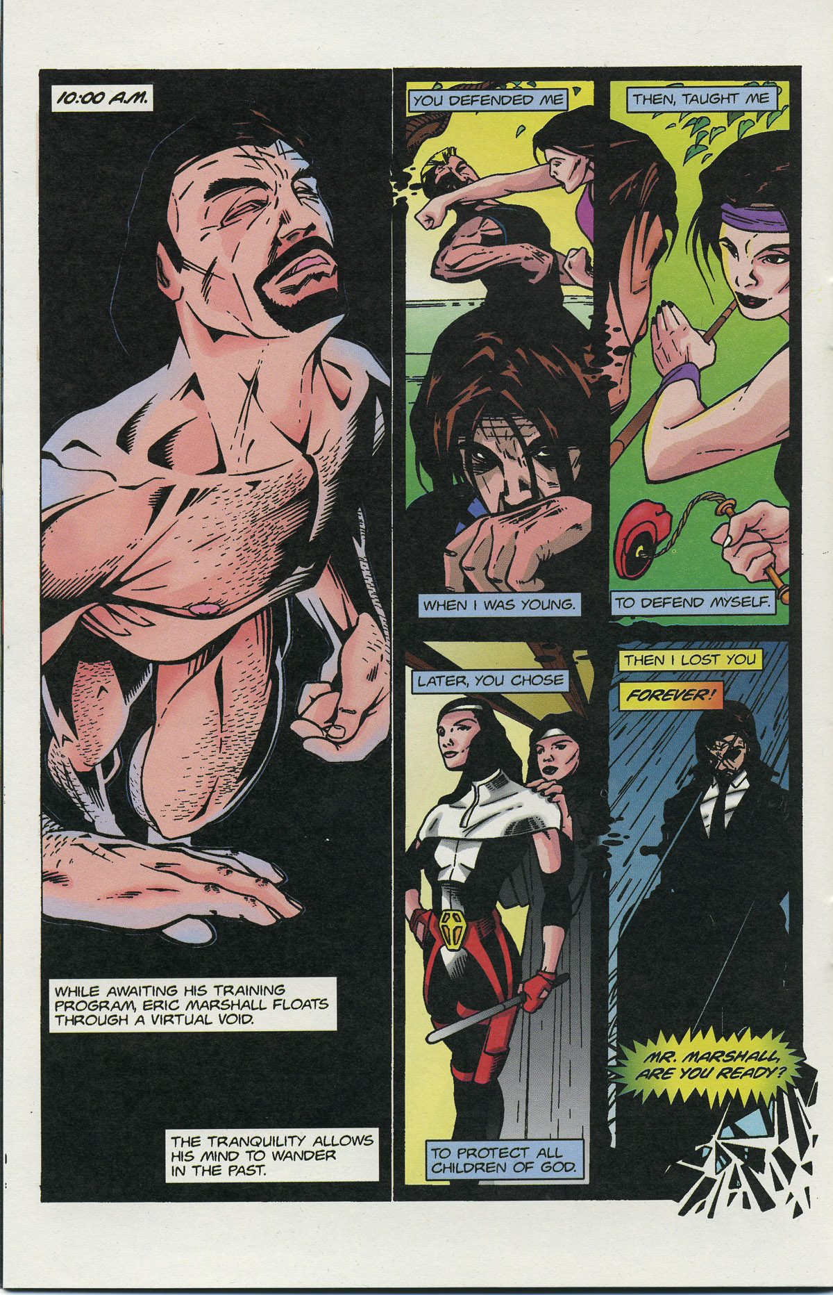 Read online Warrior Nun Areala: Rituals comic -  Issue #6 - 31