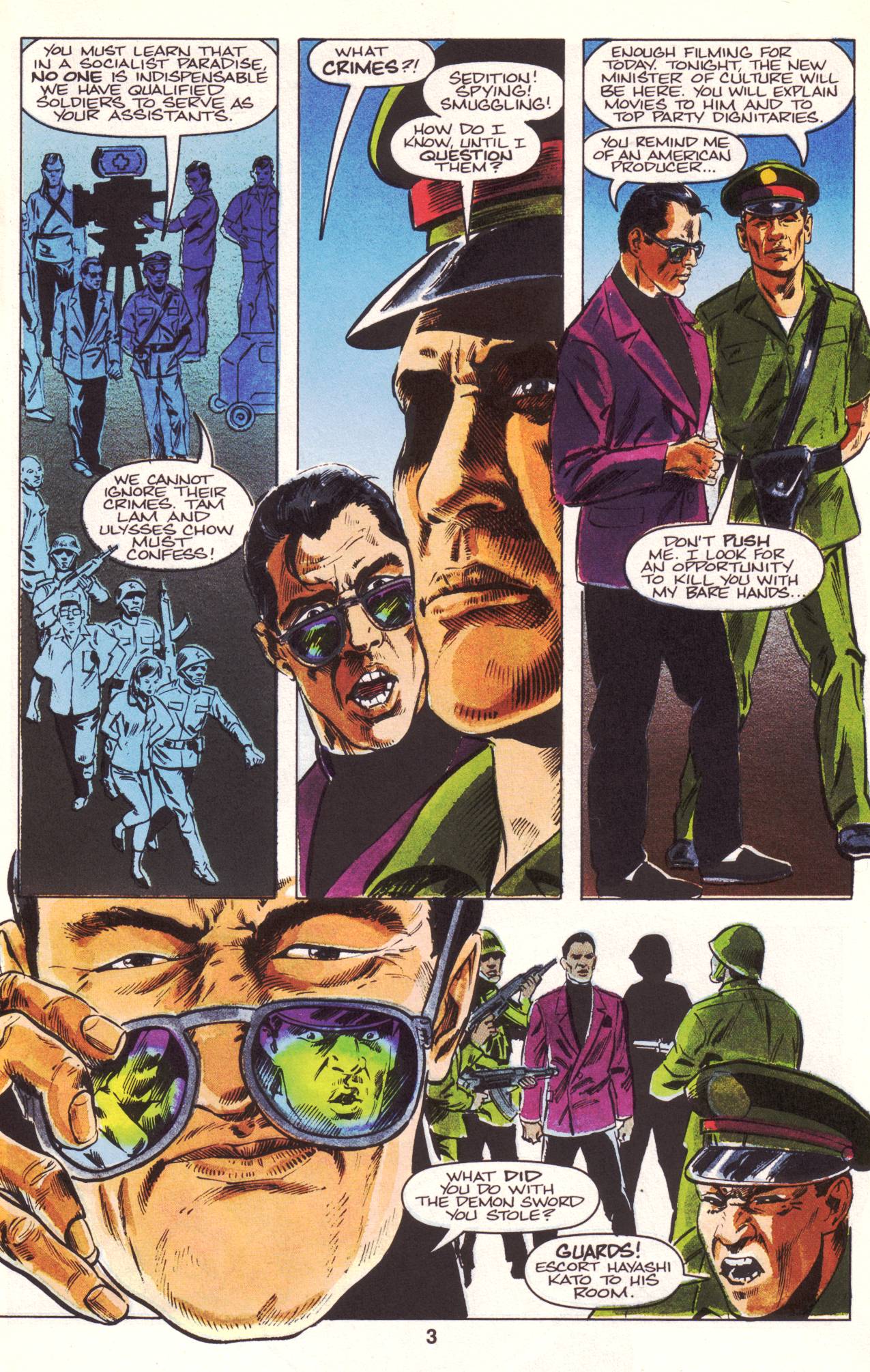 Read online Kato of the Green Hornet comic -  Issue #3 - 4