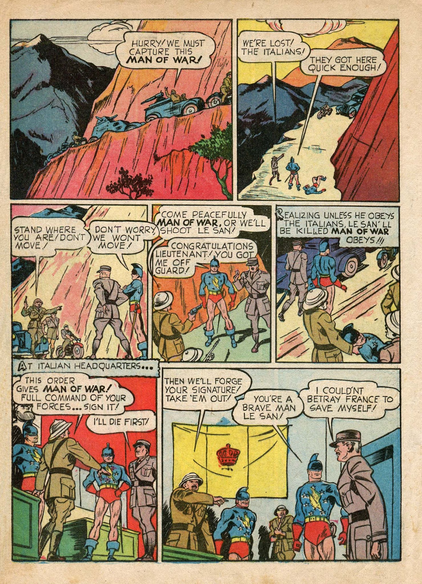 Read online Man of War Comics comic -  Issue #2 - 5