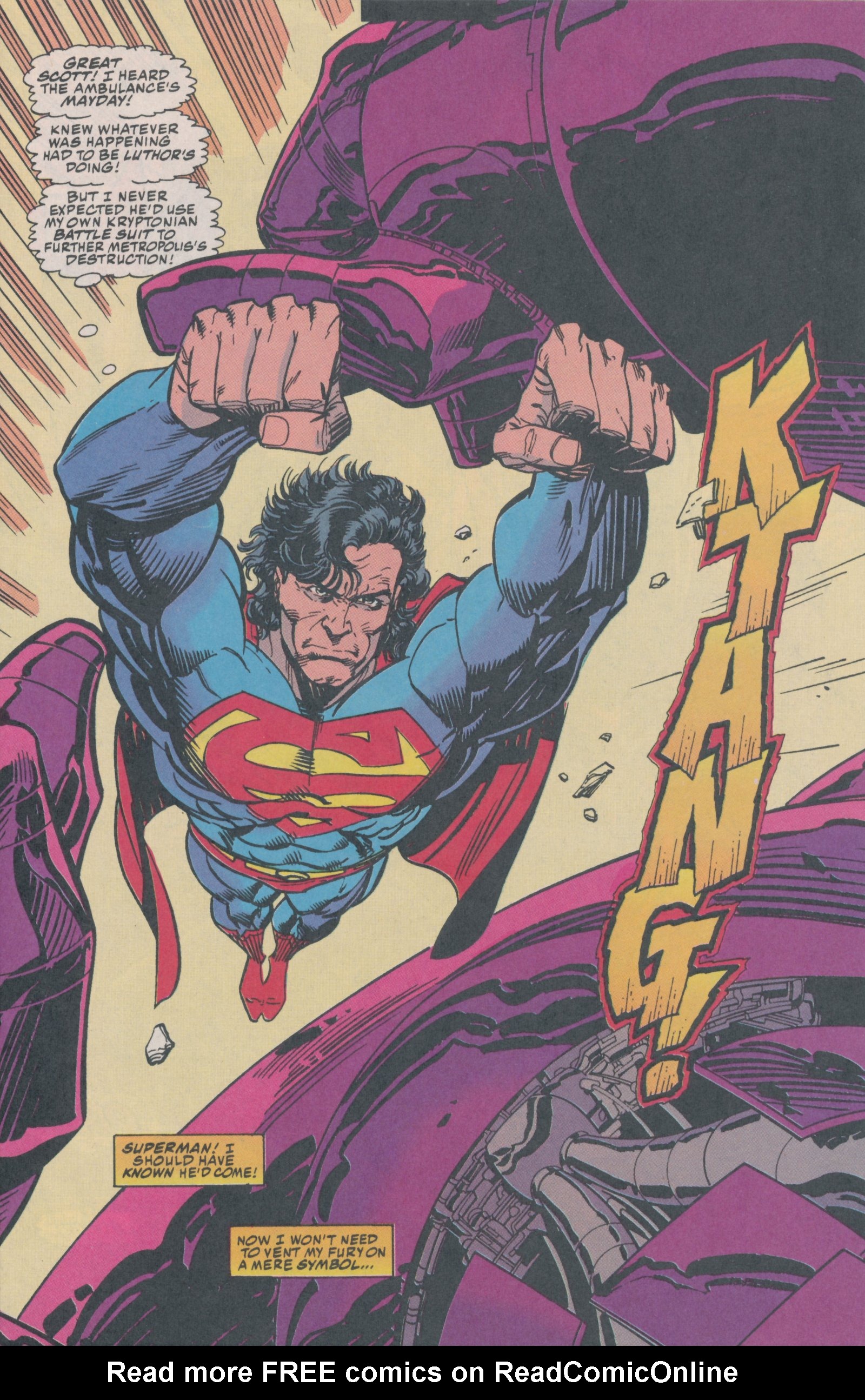 Read online Action Comics (1938) comic -  Issue #701 - 8
