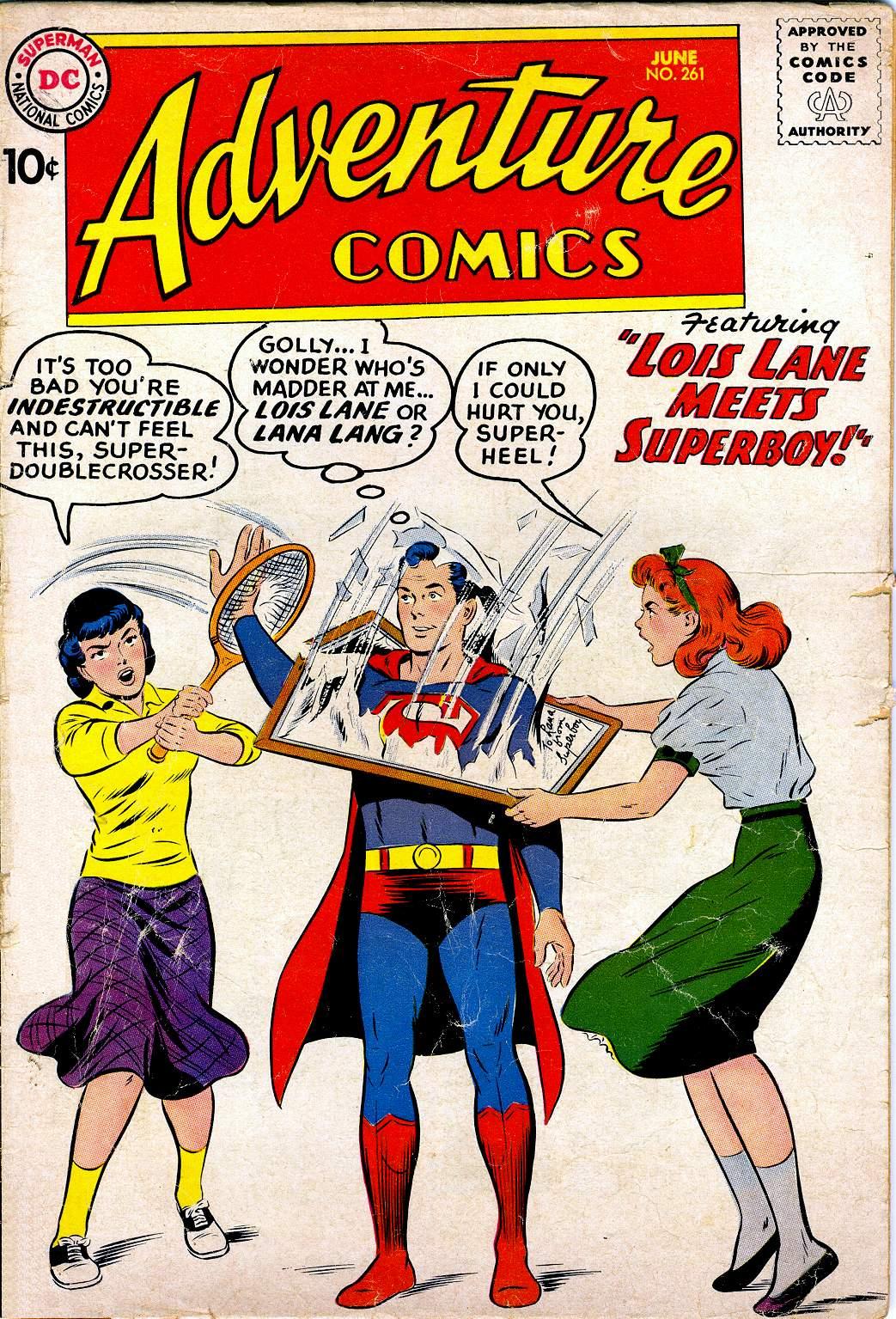 Read online Adventure Comics (1938) comic -  Issue #261 - 1