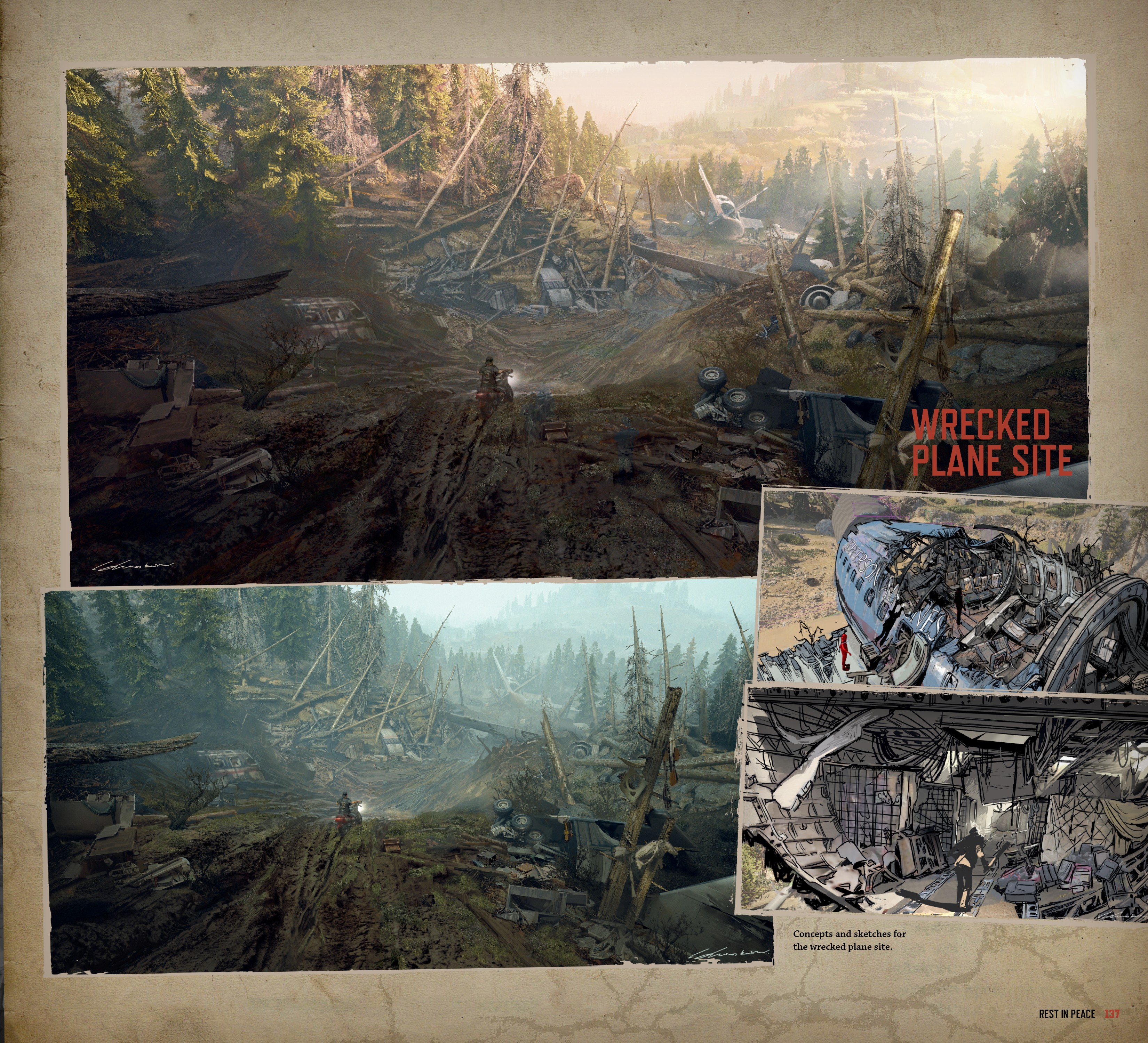 Read online The Art of Days Gone comic -  Issue # TPB (Part 2) - 27