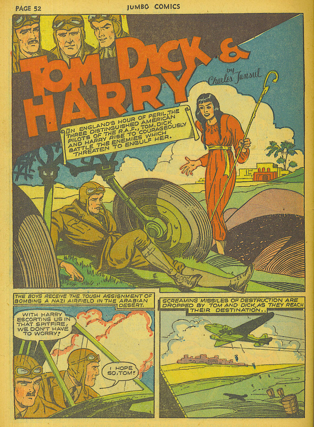 Read online Jumbo Comics comic -  Issue #38 - 54