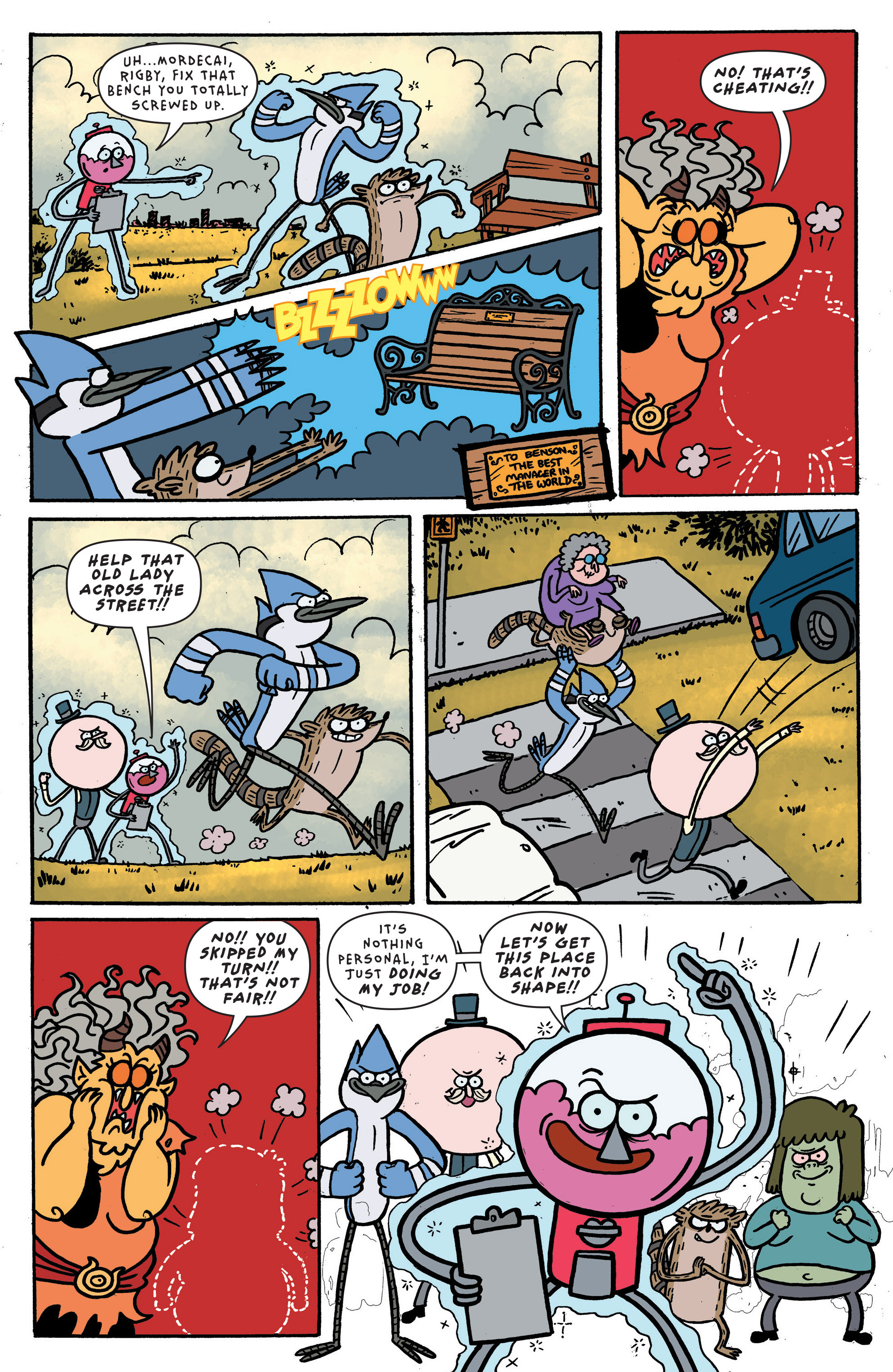 Read online Regular Show comic -  Issue #40 - 13