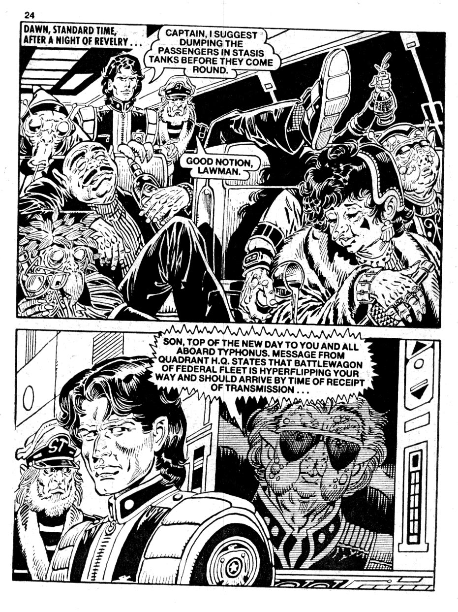 Read online Starblazer comic -  Issue #236 - 24
