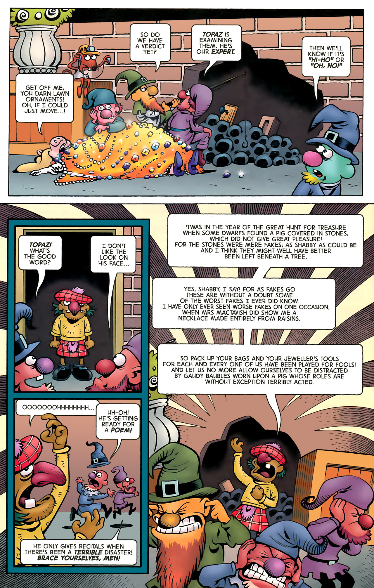 Read online The Muppet Show: The Treasure of Peg-Leg Wilson comic -  Issue #3 - 17