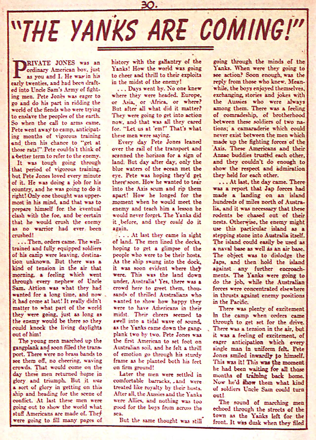 Read online Captain America Comics comic -  Issue #18 - 32