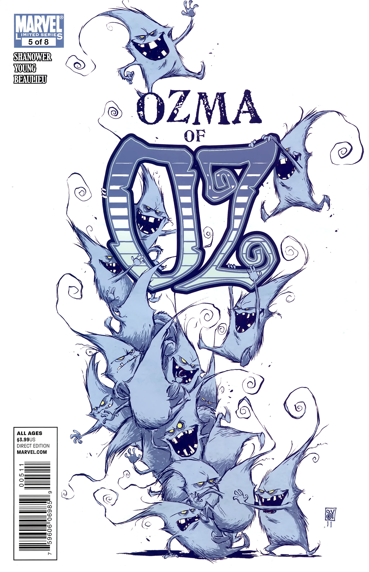 Read online Ozma of Oz comic -  Issue #5 - 1