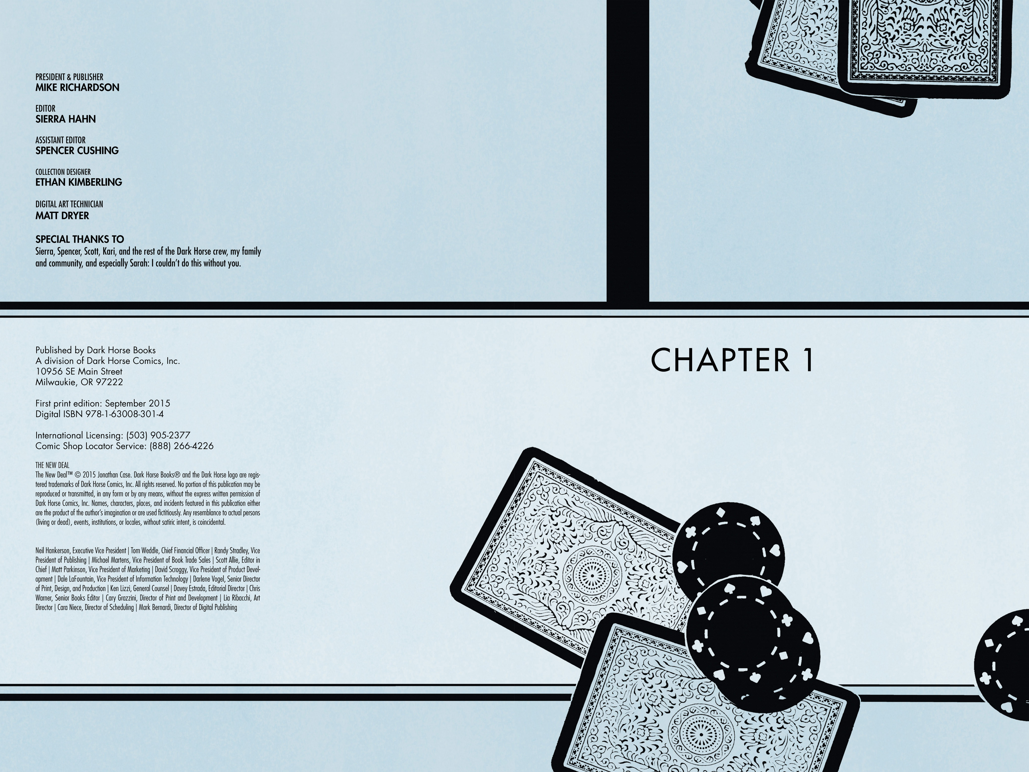 Read online The New Deal comic -  Issue # TPB - 5