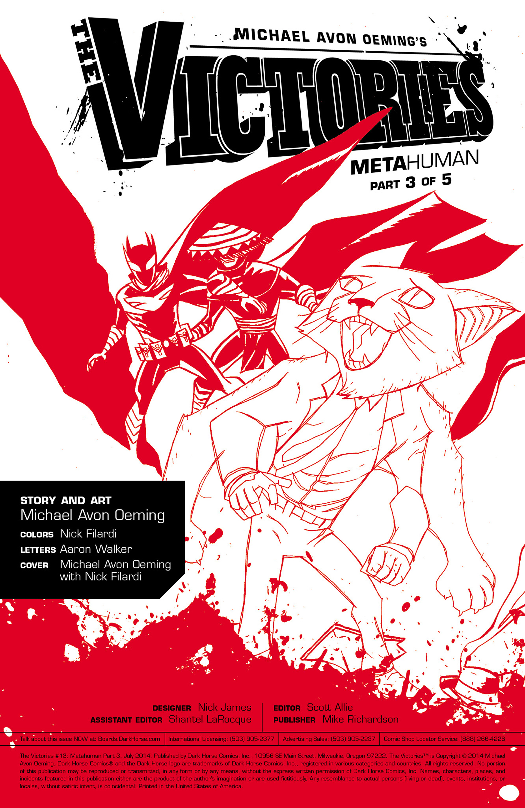 Read online The Victories (2013) comic -  Issue #13 - 2