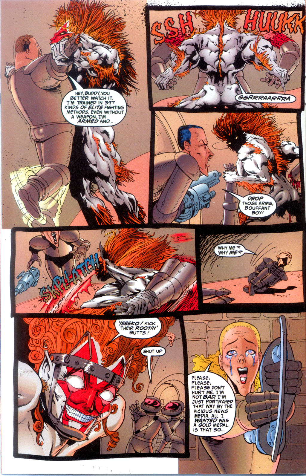 Read online Bloodwulf comic -  Issue #4 - 14