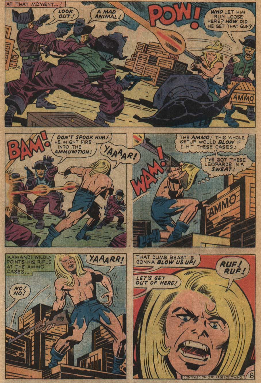 Read online Kamandi, The Last Boy On Earth comic -  Issue #28 - 22