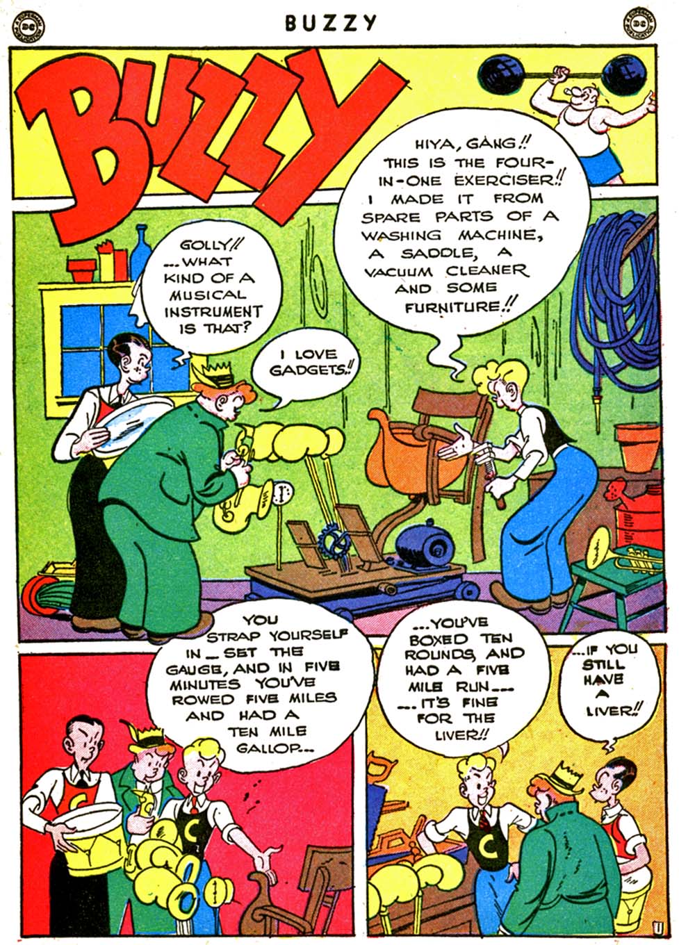 Read online Buzzy comic -  Issue #1 - 39