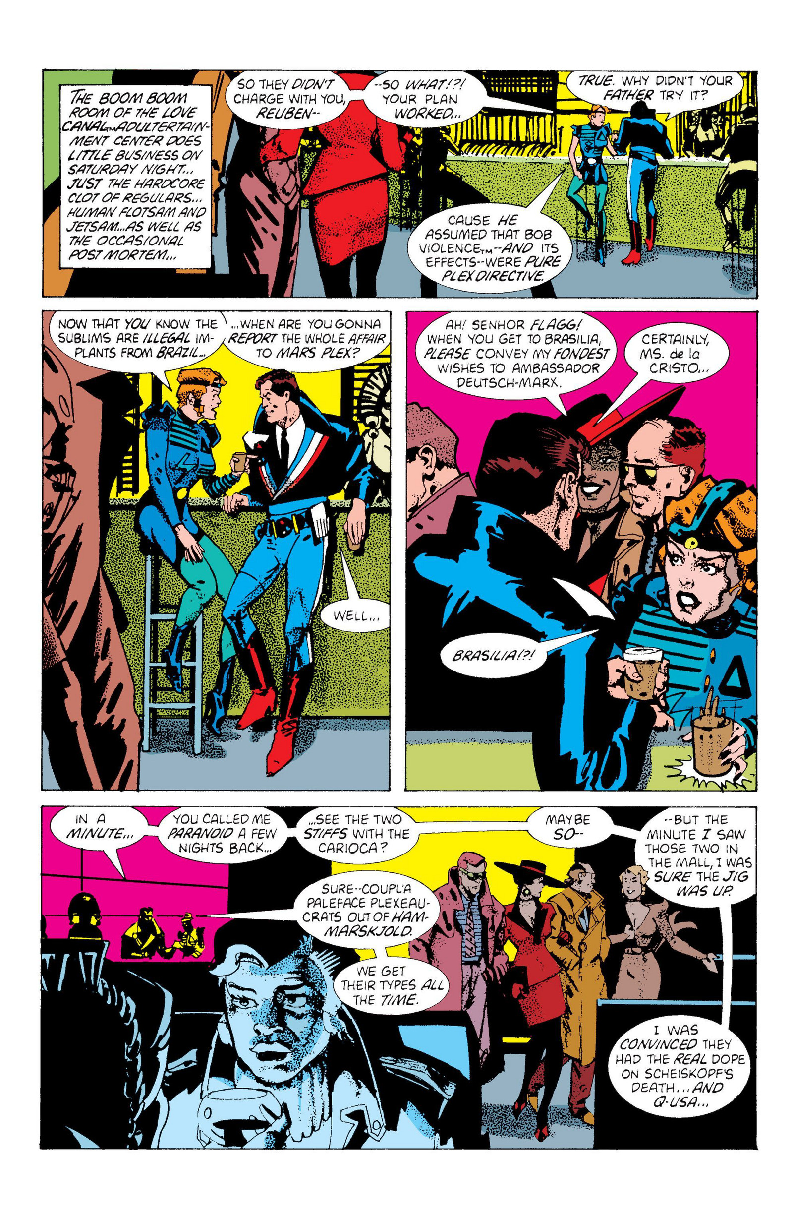 Read online American Flagg! comic -  Issue # _Definitive Collection (Part 2) - 27