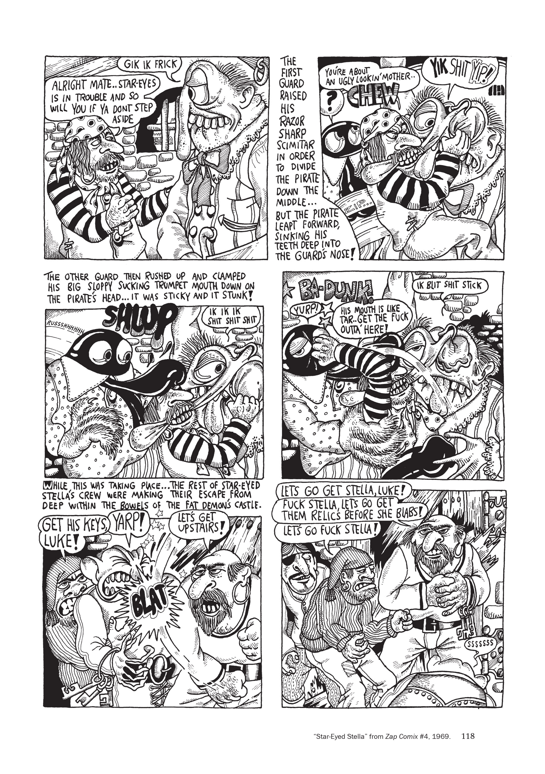 Read online The Mythology of S. Clay Wilson comic -  Issue # Pirates in the Heartland (Part 2) - 12