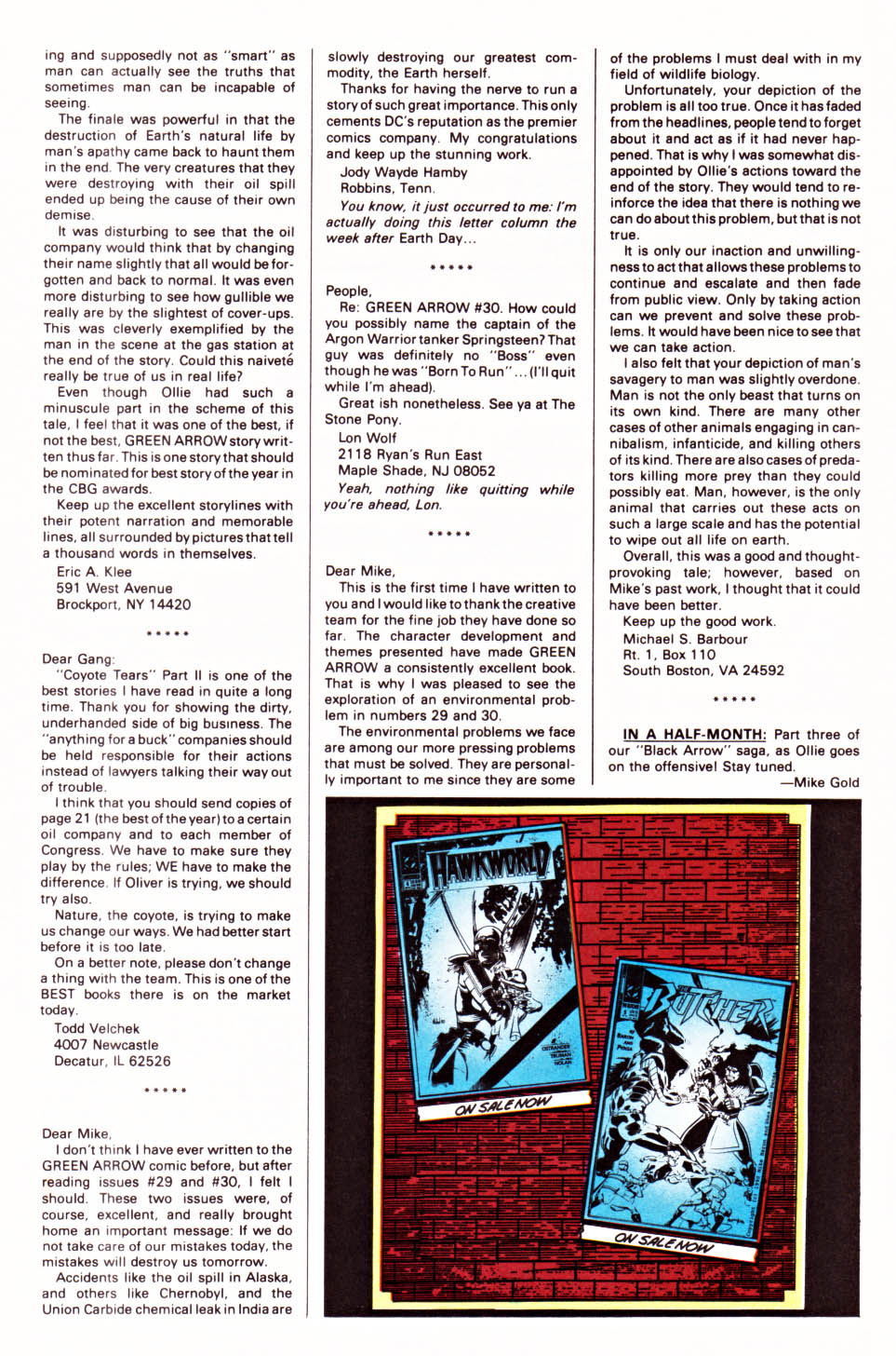 Read online Green Arrow (1988) comic -  Issue #36 - 26
