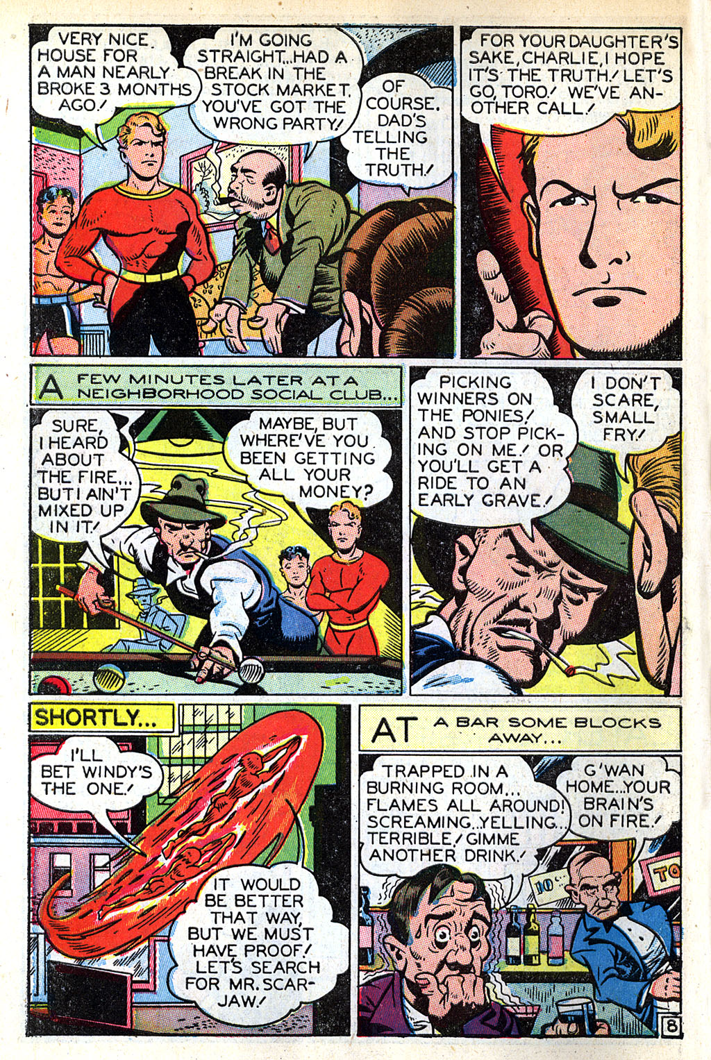 Read online The Human Torch (1940) comic -  Issue #25 - 10