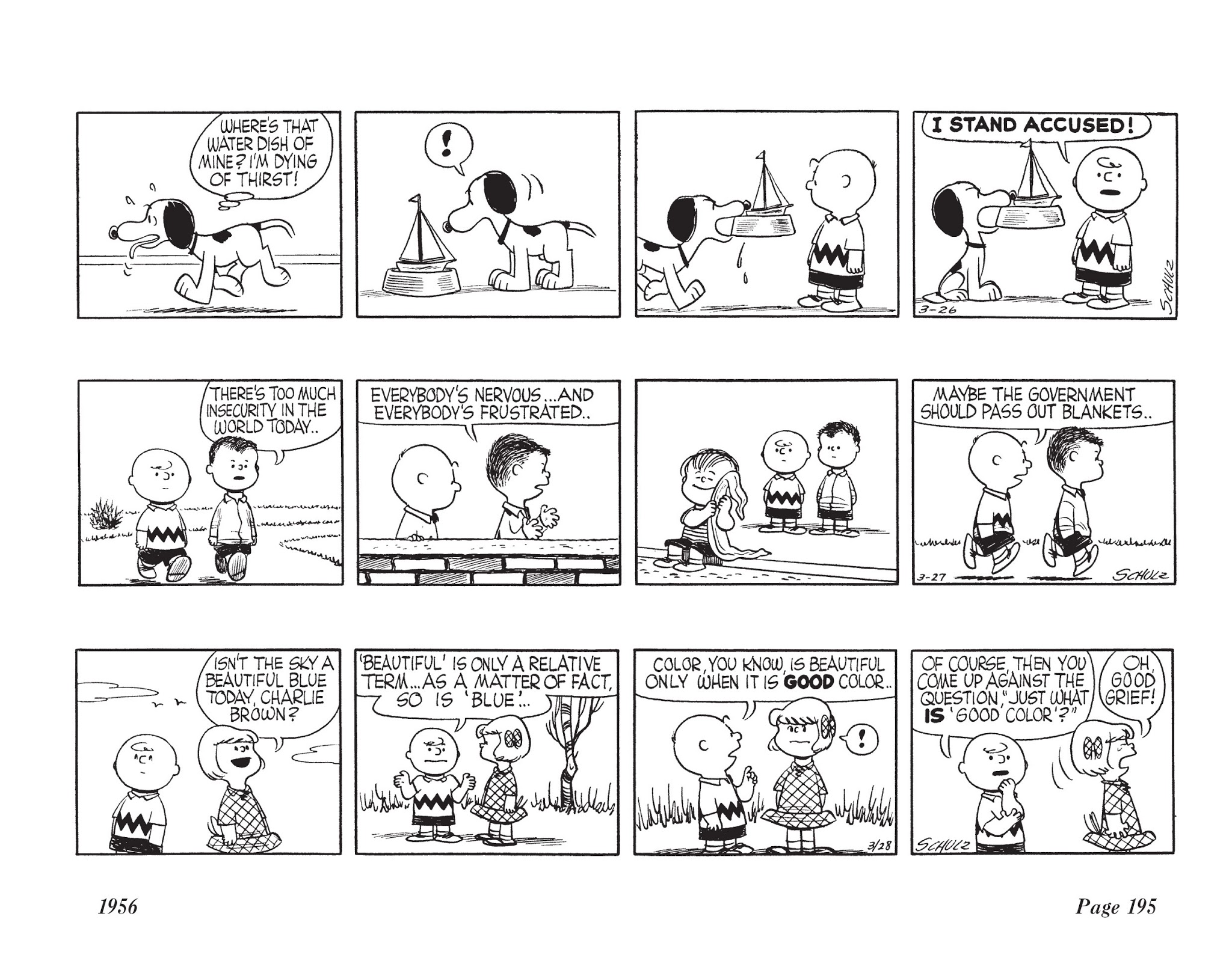 Read online The Complete Peanuts comic -  Issue # TPB 3 - 208