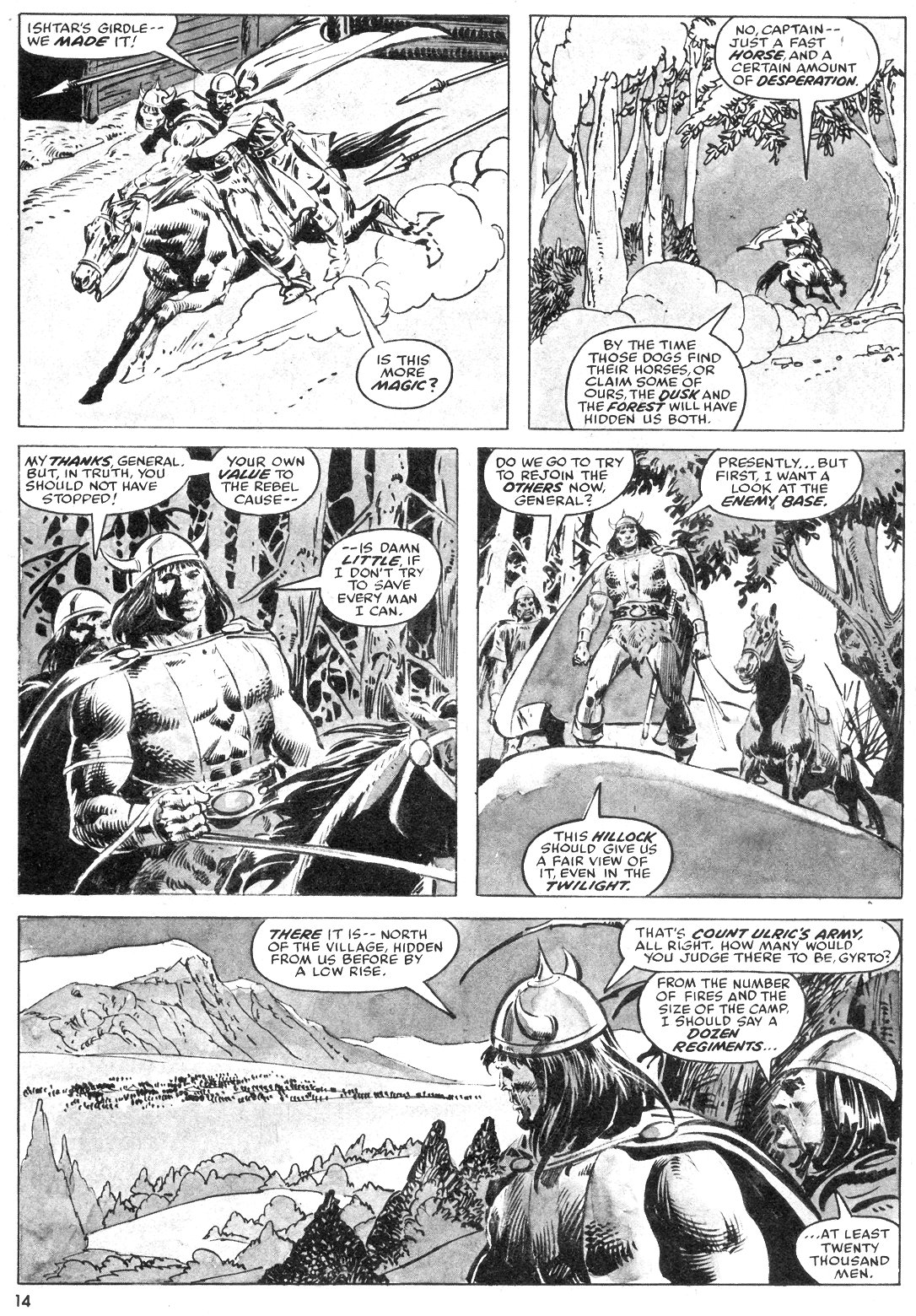 Read online The Savage Sword Of Conan comic -  Issue #52 - 14