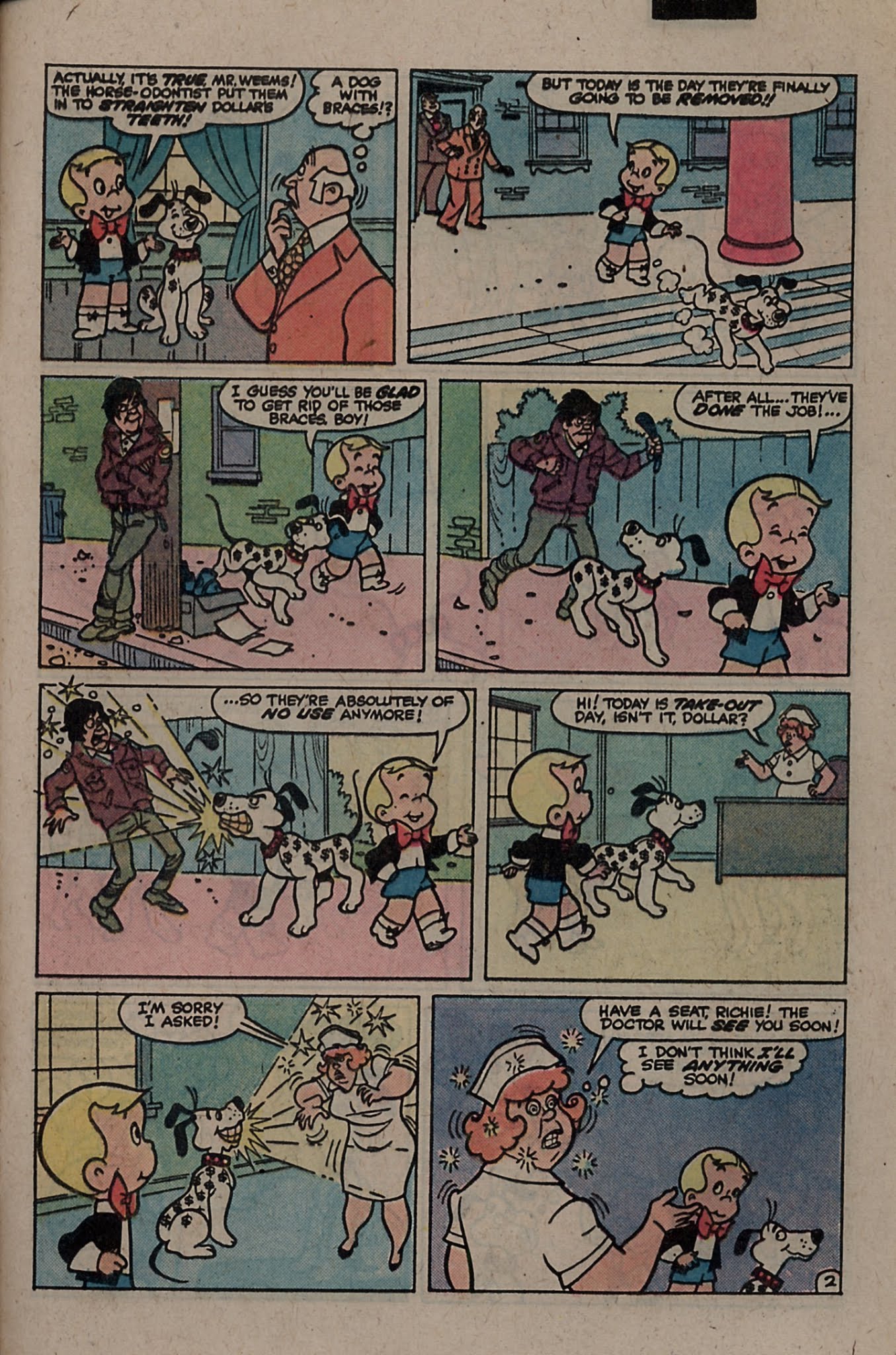 Read online Richie Rich & Dollar the Dog comic -  Issue #15 - 29