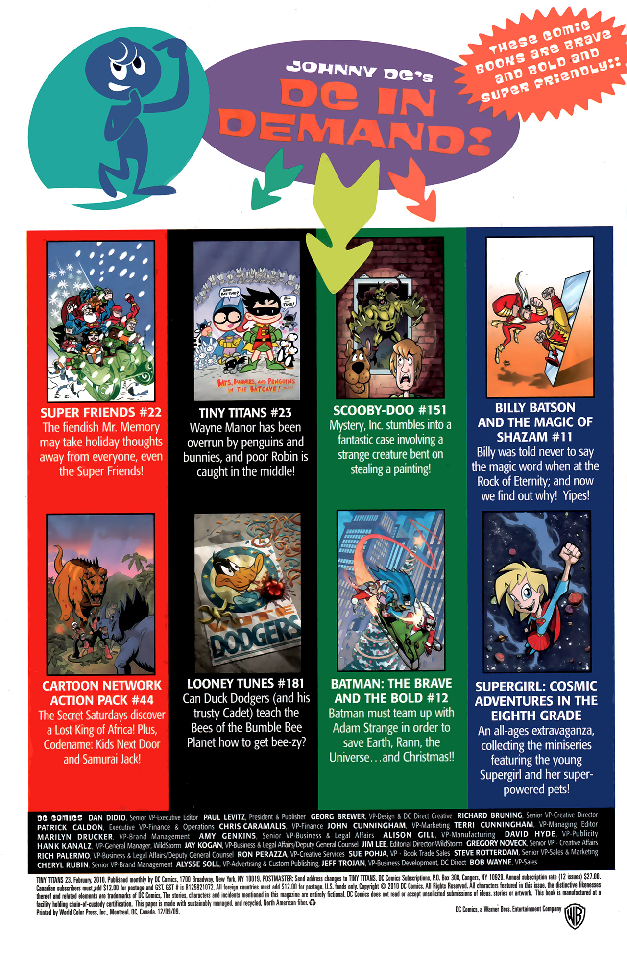 Read online Tiny Titans comic -  Issue #23 - 24