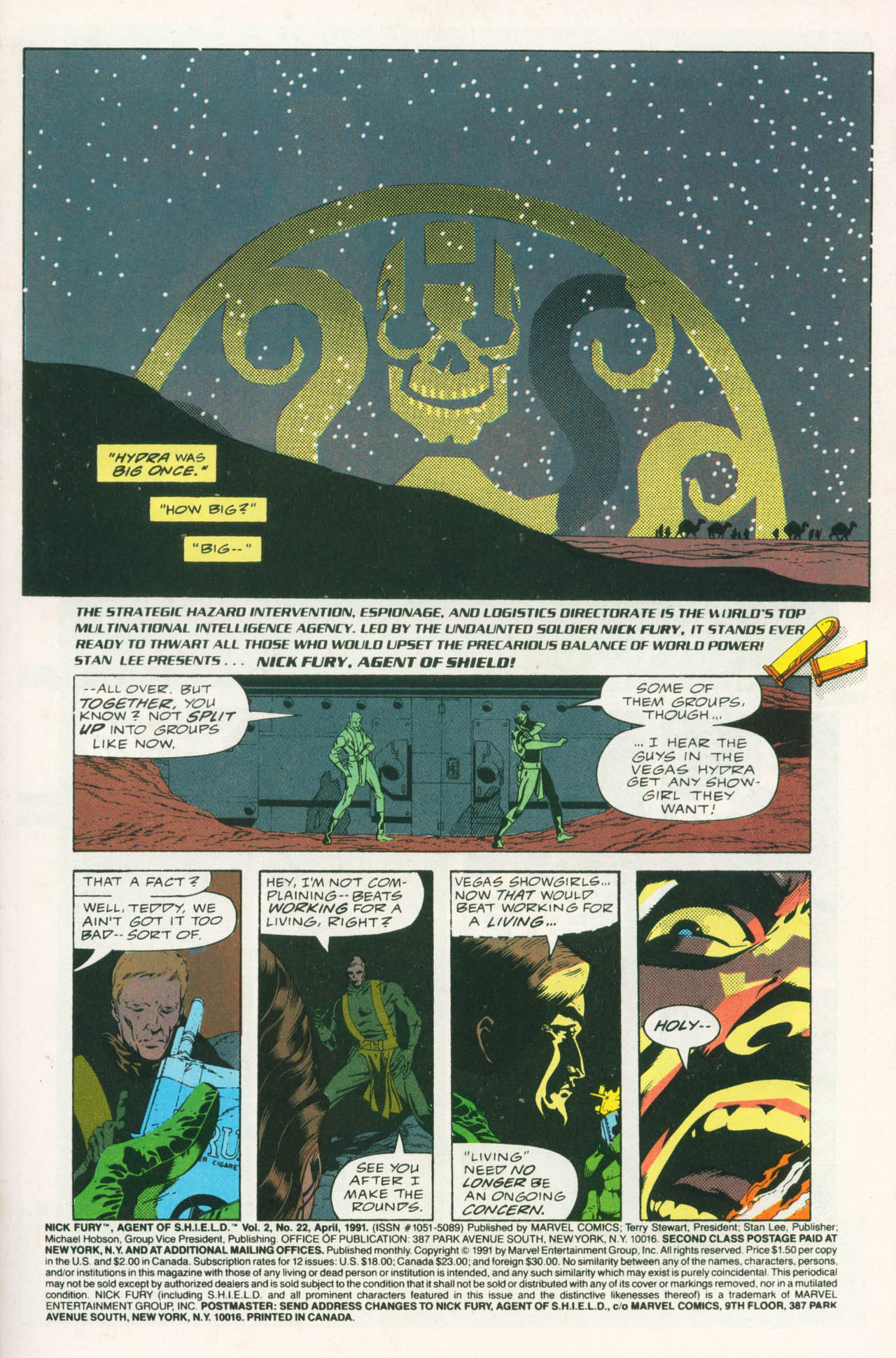 Read online Nick Fury, Agent of S.H.I.E.L.D. comic -  Issue #22 - 2