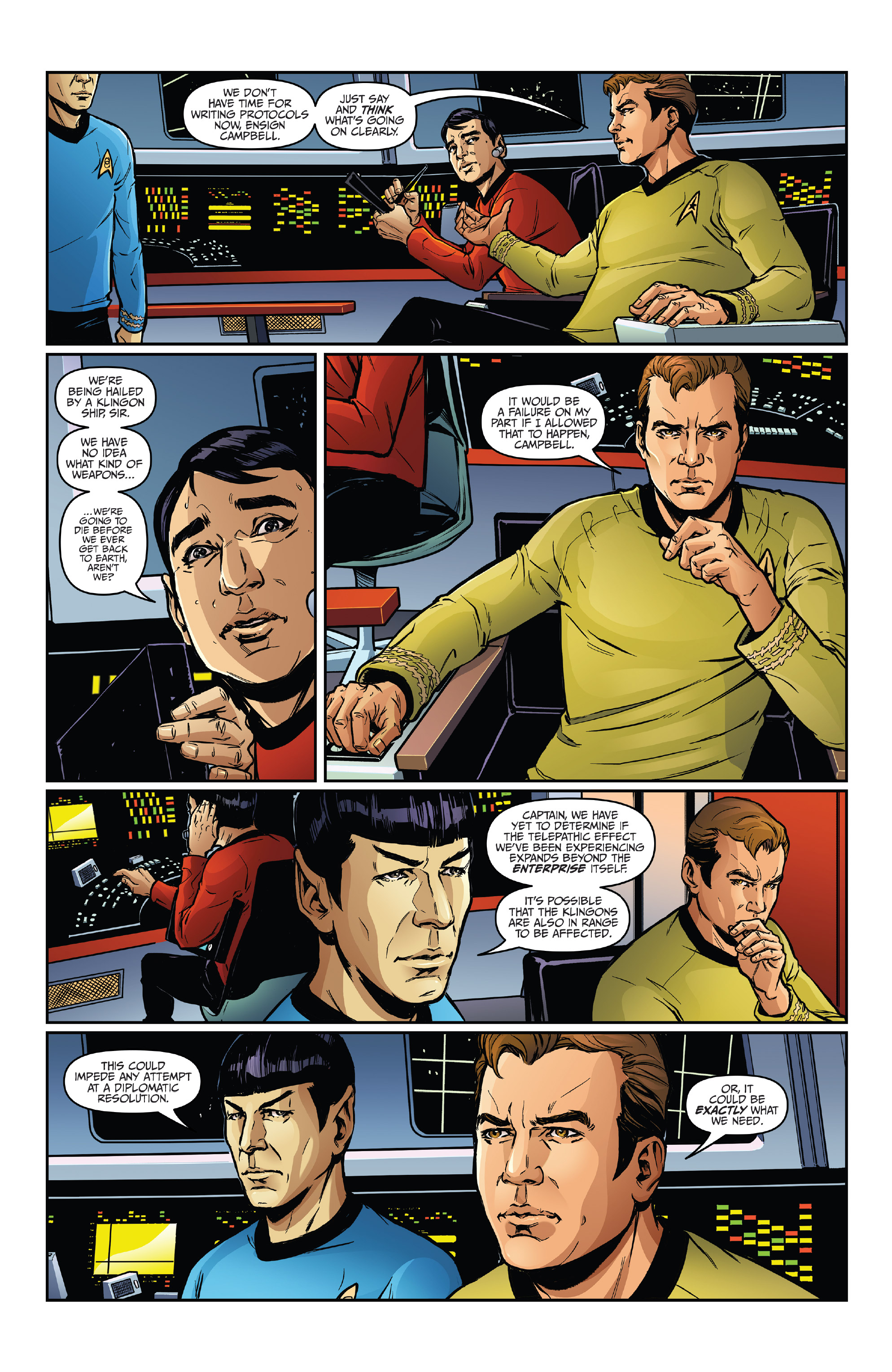 Read online Star Trek: Year Five comic -  Issue #6 - 14