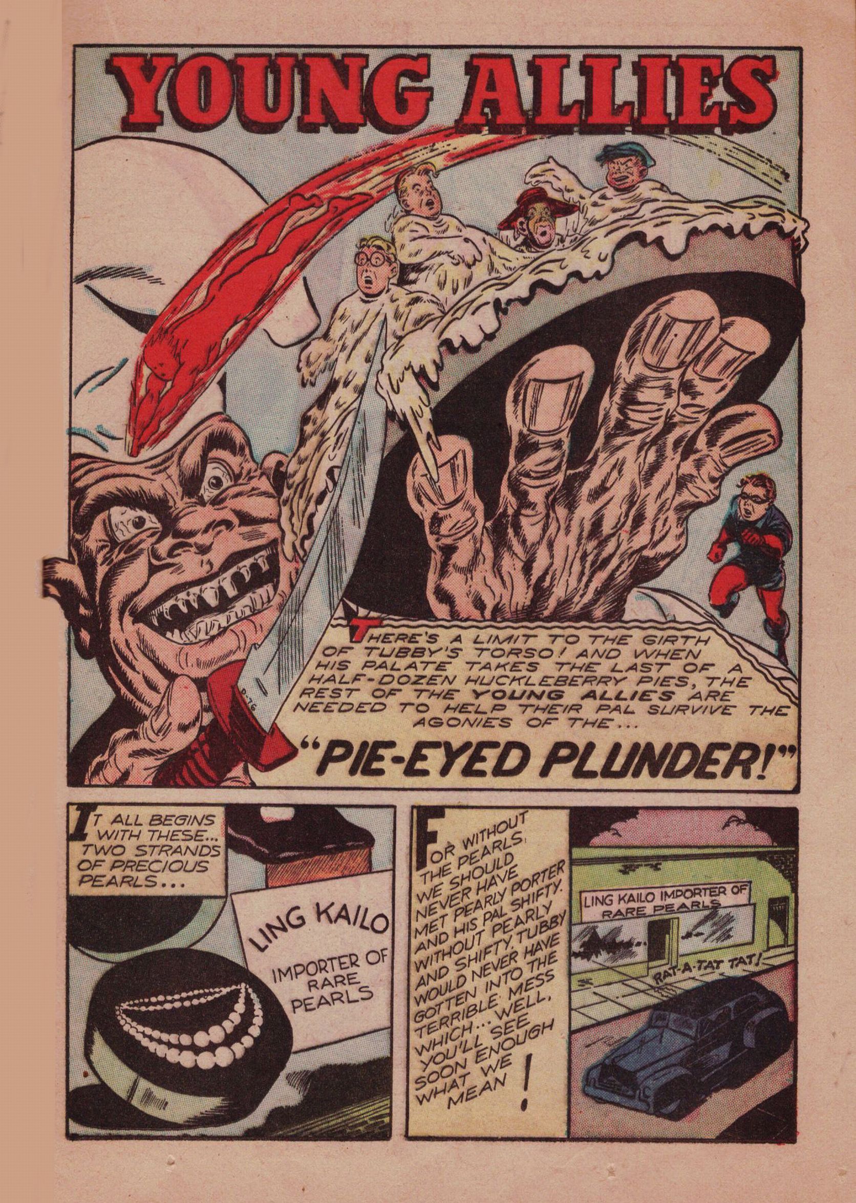 Read online Young Allies Comics comic -  Issue #20 - 21