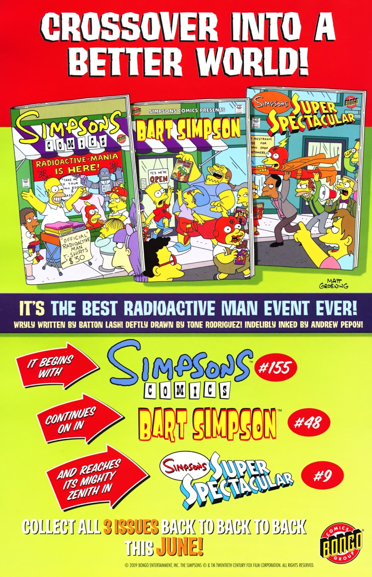 Read online Bongo Comics Presents Simpsons Super Spectacular comic -  Issue #9 - 2