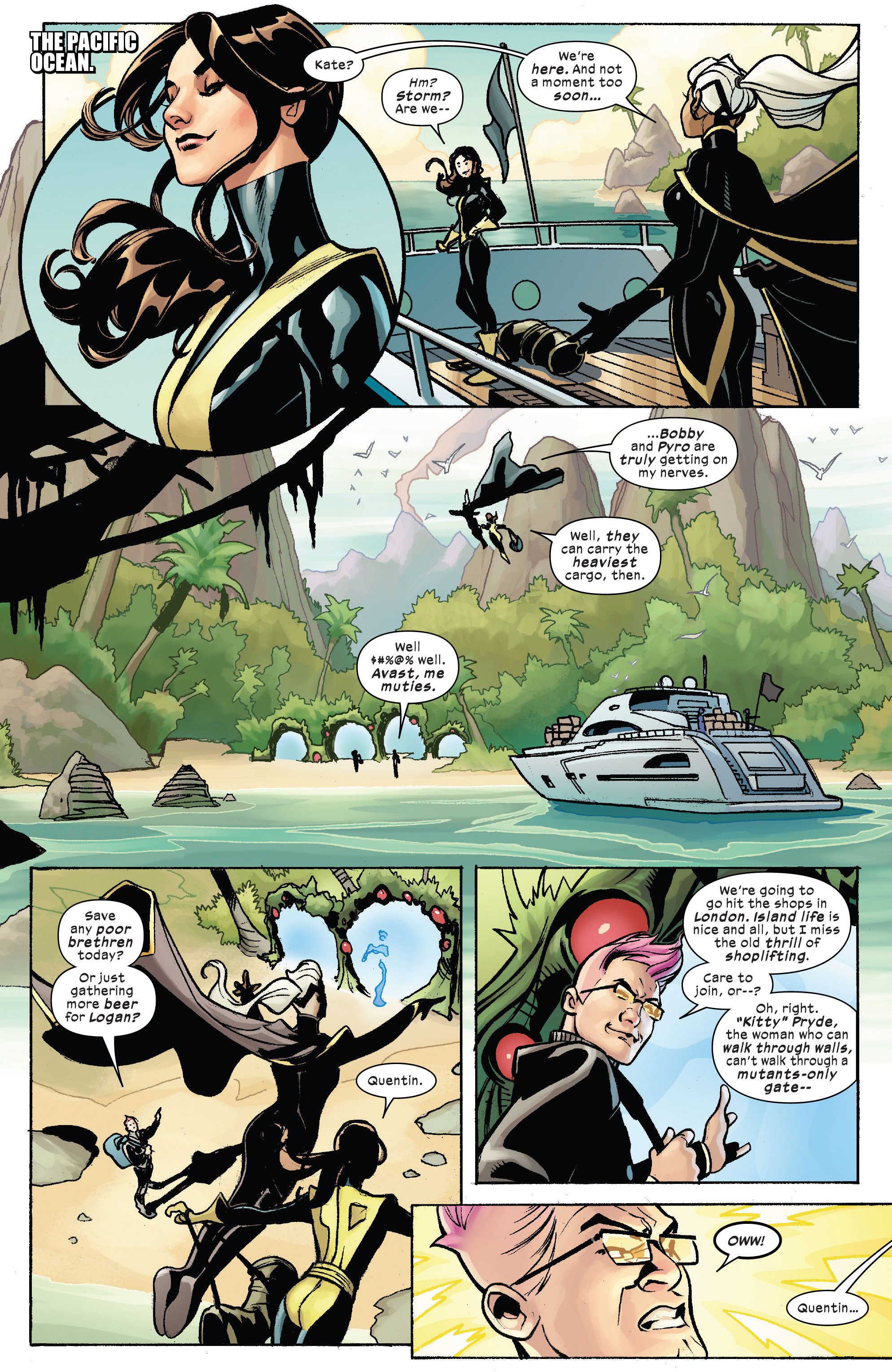 Read online X-Men/Fantastic Four (2020) comic -  Issue # _Director's Cut - 6