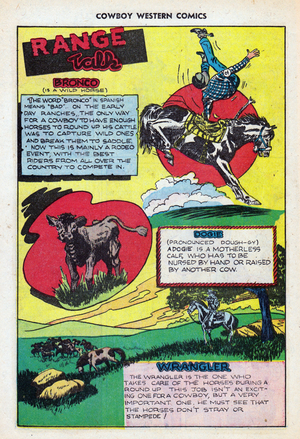 Read online Cowboy Western Comics (1948) comic -  Issue #27 - 12