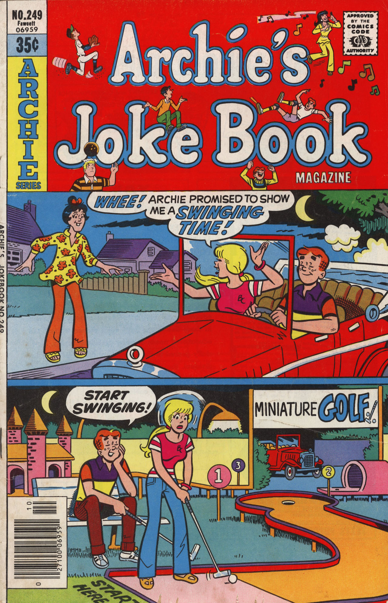 Read online Archie's Joke Book Magazine comic -  Issue #249 - 1