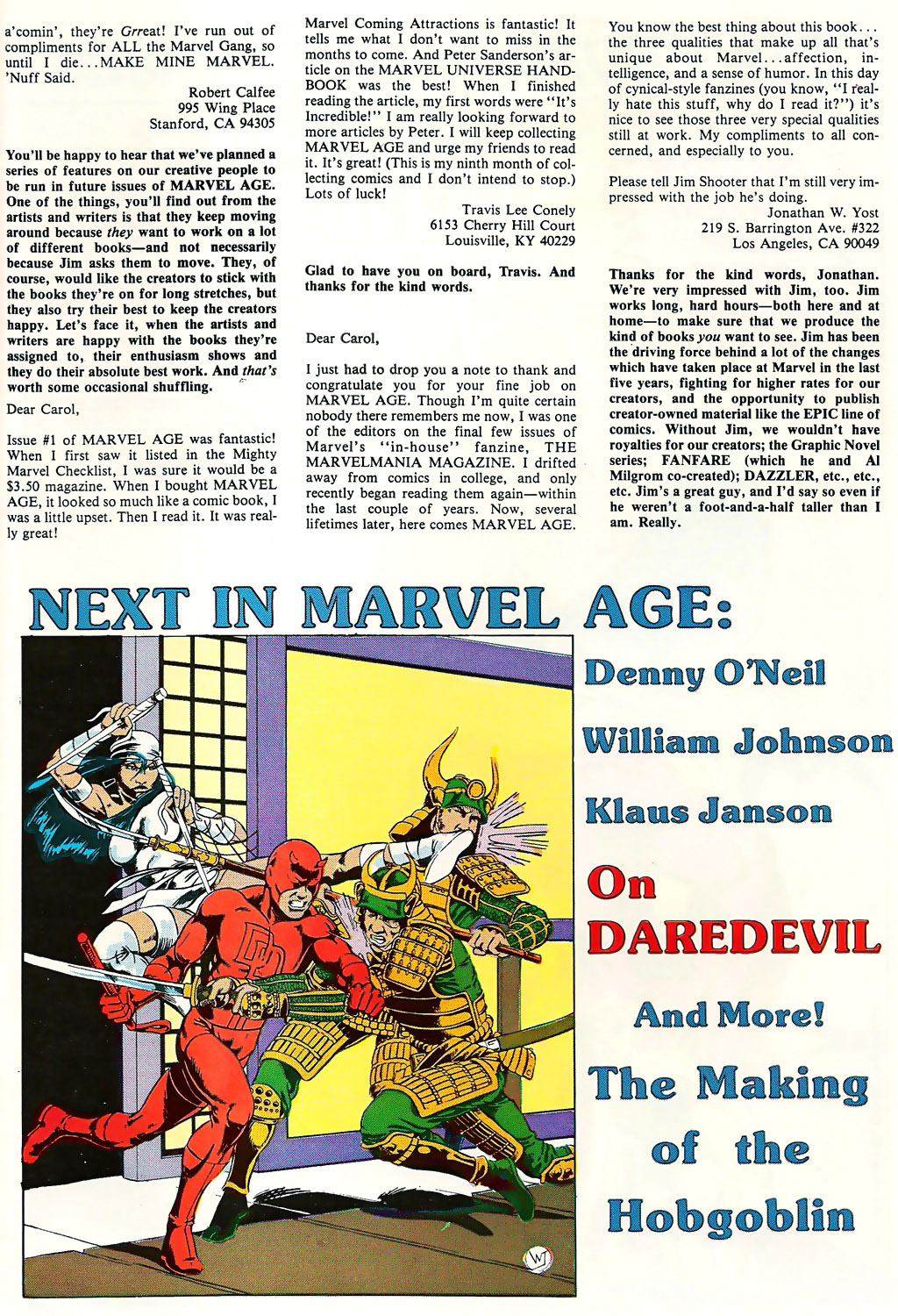 Read online Marvel Age comic -  Issue #4 - 19