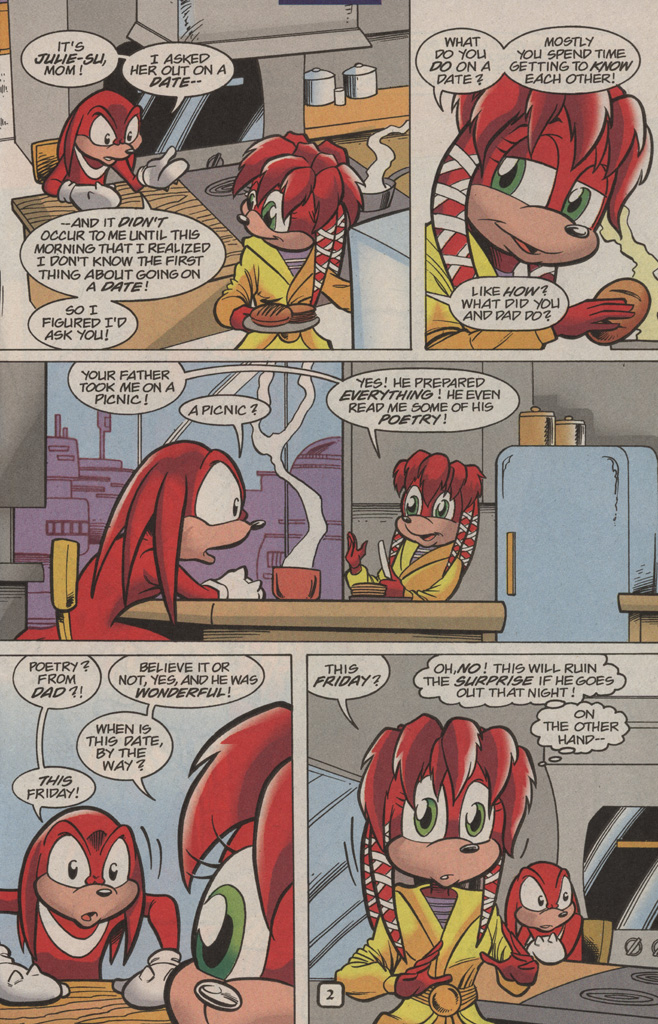 Read online Knuckles the Echidna comic -  Issue #28 - 5